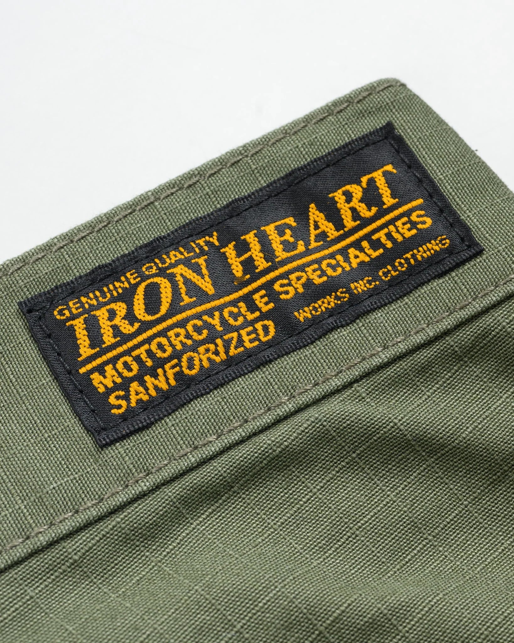 Iron Heart IH-746-GRN 8oz Ripstop Wide Pants - Army Green