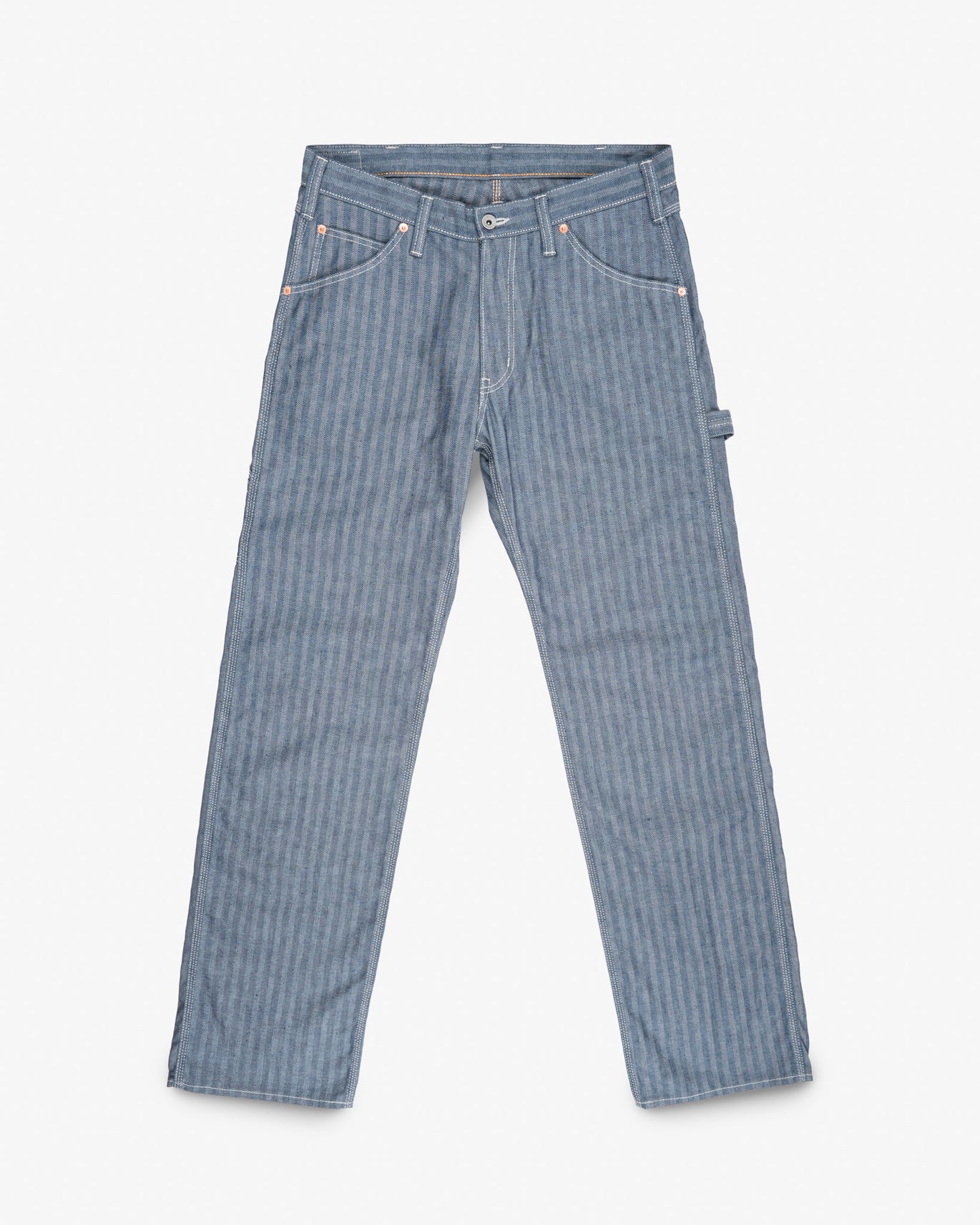 Iron Heart IH-830-IND 10.5oz Herringbone Painter’s Pants - Indigo