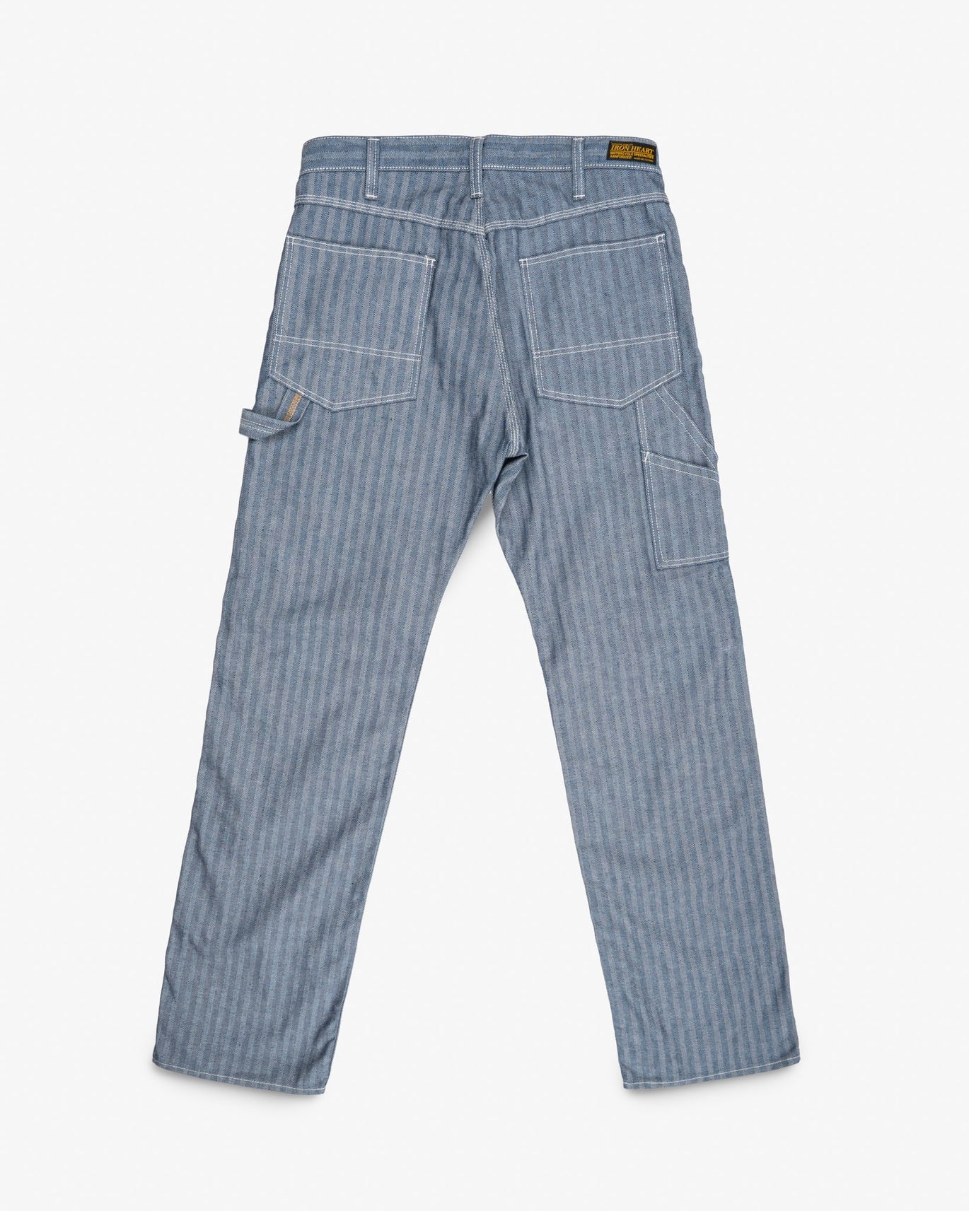 Iron Heart IH-830-IND 10.5oz Herringbone Painter’s Pants - Indigo