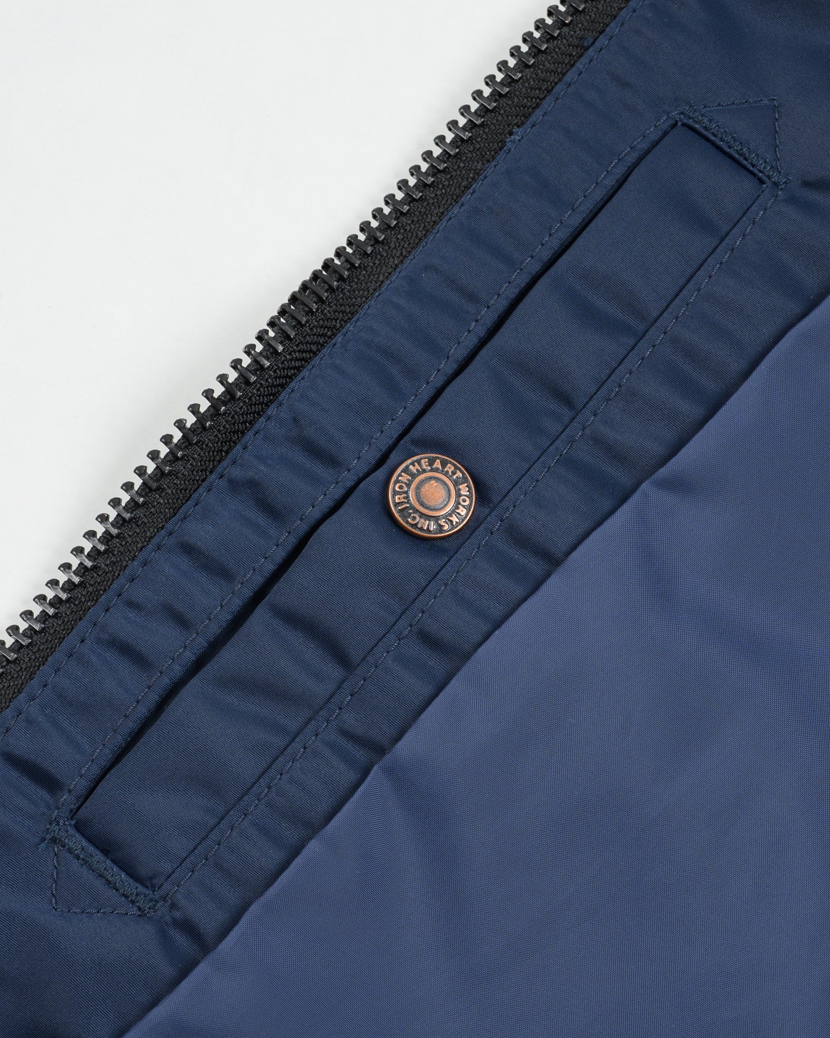 Iron Heart IHM-50-NAV 4.8oz Nylon Type L-2B Jacket - Navy