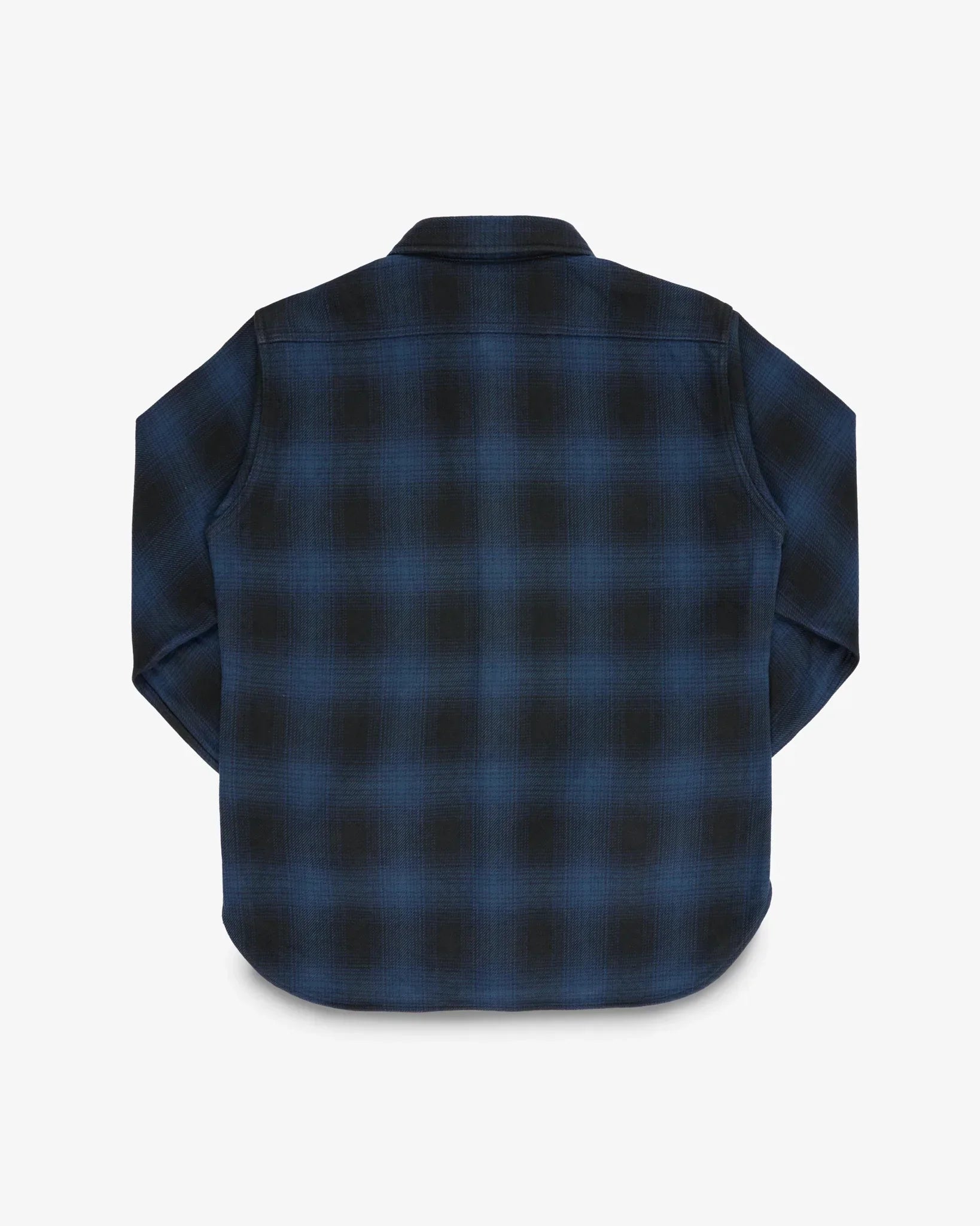 Iron Heart IHSH-265-NAV Ultra Heavy Flannel Ombr Check Work Shirt - N Guilty Party Iron Heart IHSH-265-NAV Ultra Heavy Flannel Ombr Check Work Shirt - N Guilty Party