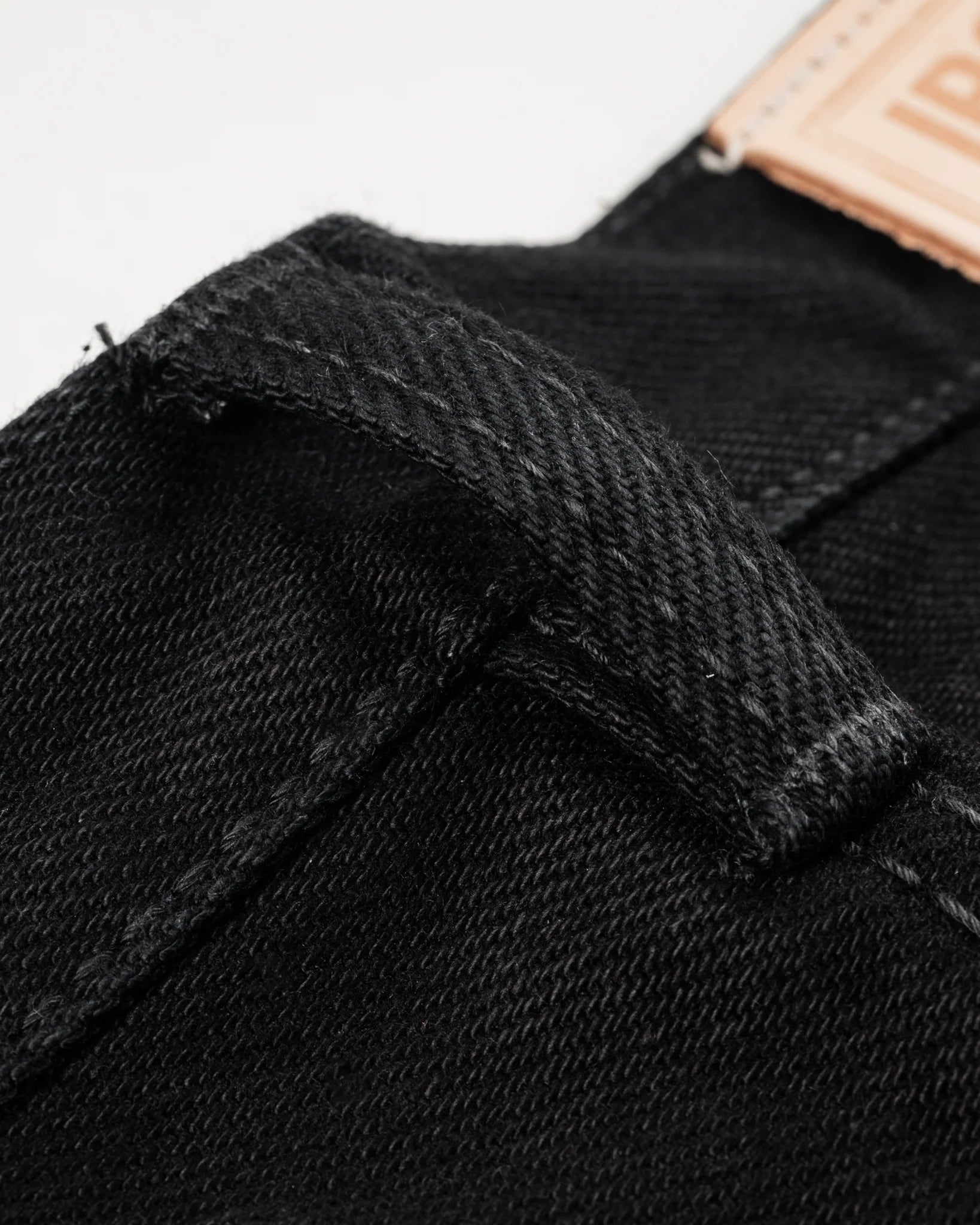 Iron Heart IH-634S-SBG 21oz Selvedge Denim Straight Cut Jeans - Superblack (Fades To Grey)
