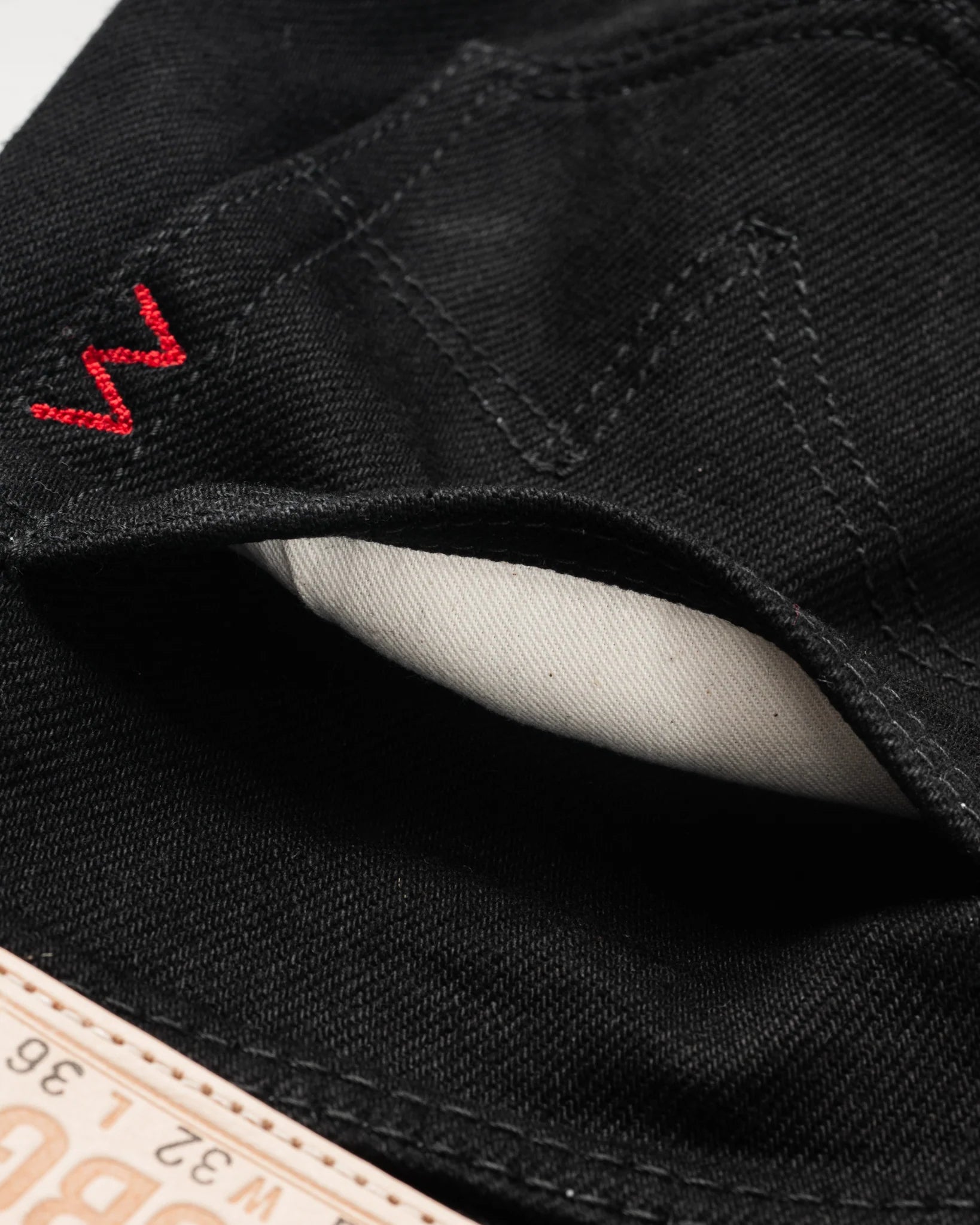 Iron Heart IH-634S-SBG 21oz Selvedge Denim Straight Cut Jeans - Superblack (Fades To Grey)