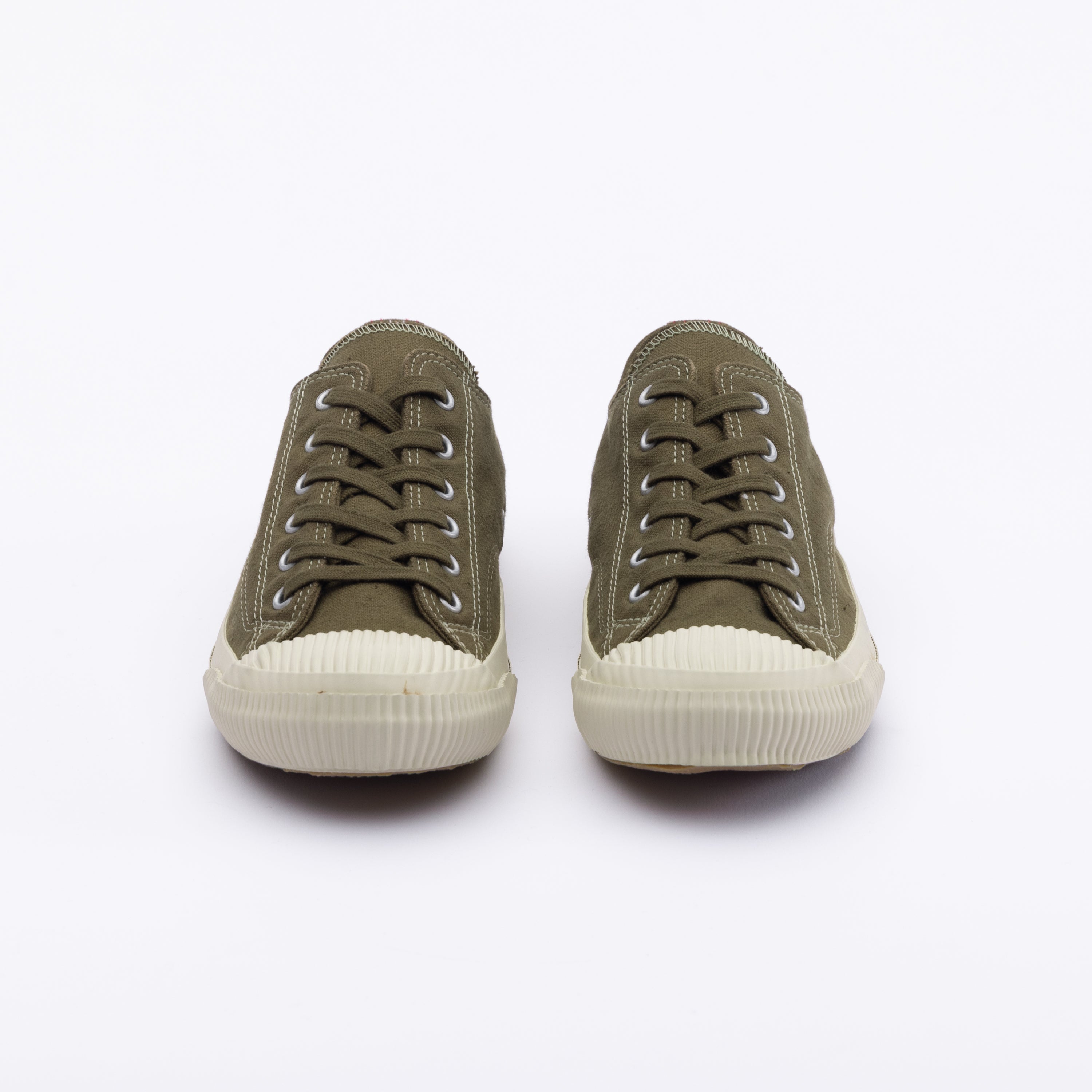 Pras Shellcap Low Sneakers - Khaki/Off White