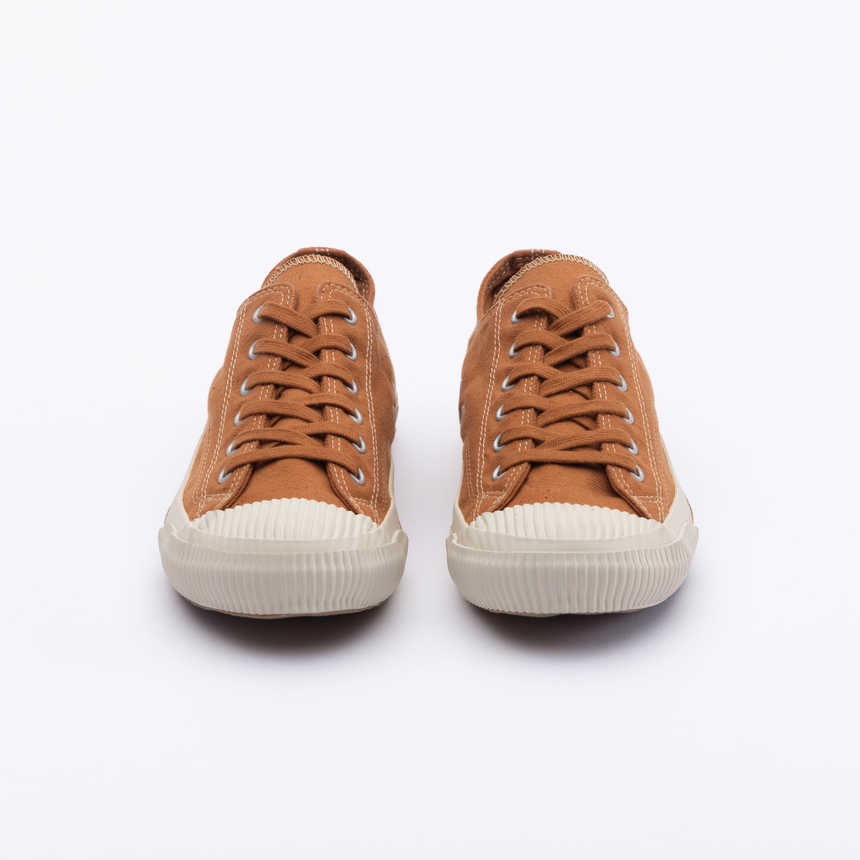 Pras Shellcap Low Sneakers - Caramel/Off White