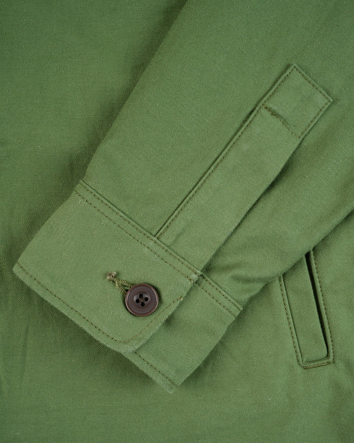 Iron Heart IHSH-451-ODG 9oz Cotton Sateen Military CPO Shirt - Olive Drab Green