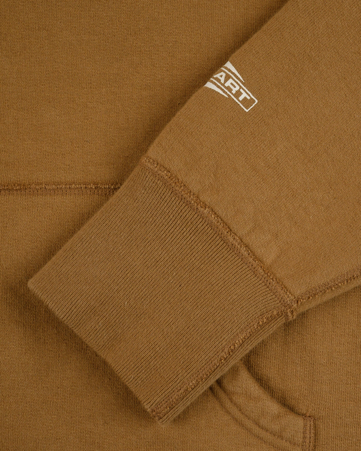 Iron Heart IHSW-82L-BRN 14oz Ultra Heavyweight Loopwheel Cotton Zip Up Hoodie - Brown