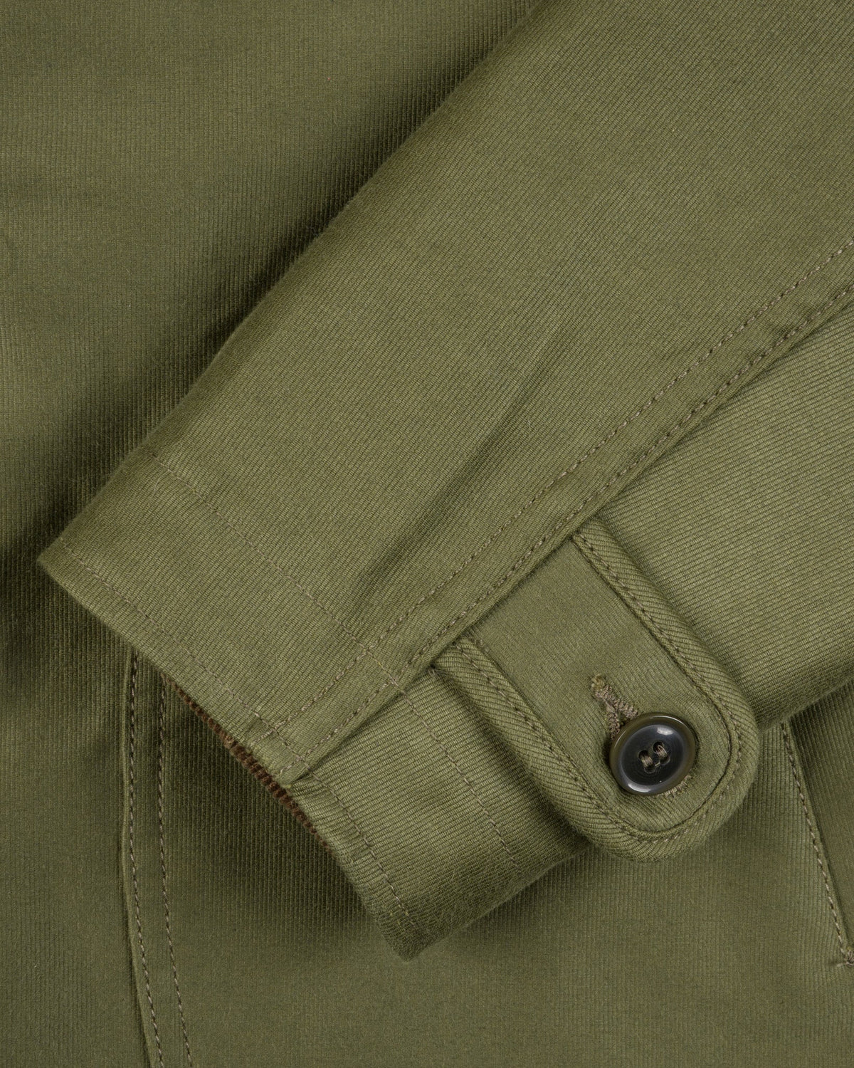 Iron Heart IHM-53-ODG 12oz Whipcord Lightweight N1 Deck Jacket - Olive Drab Green