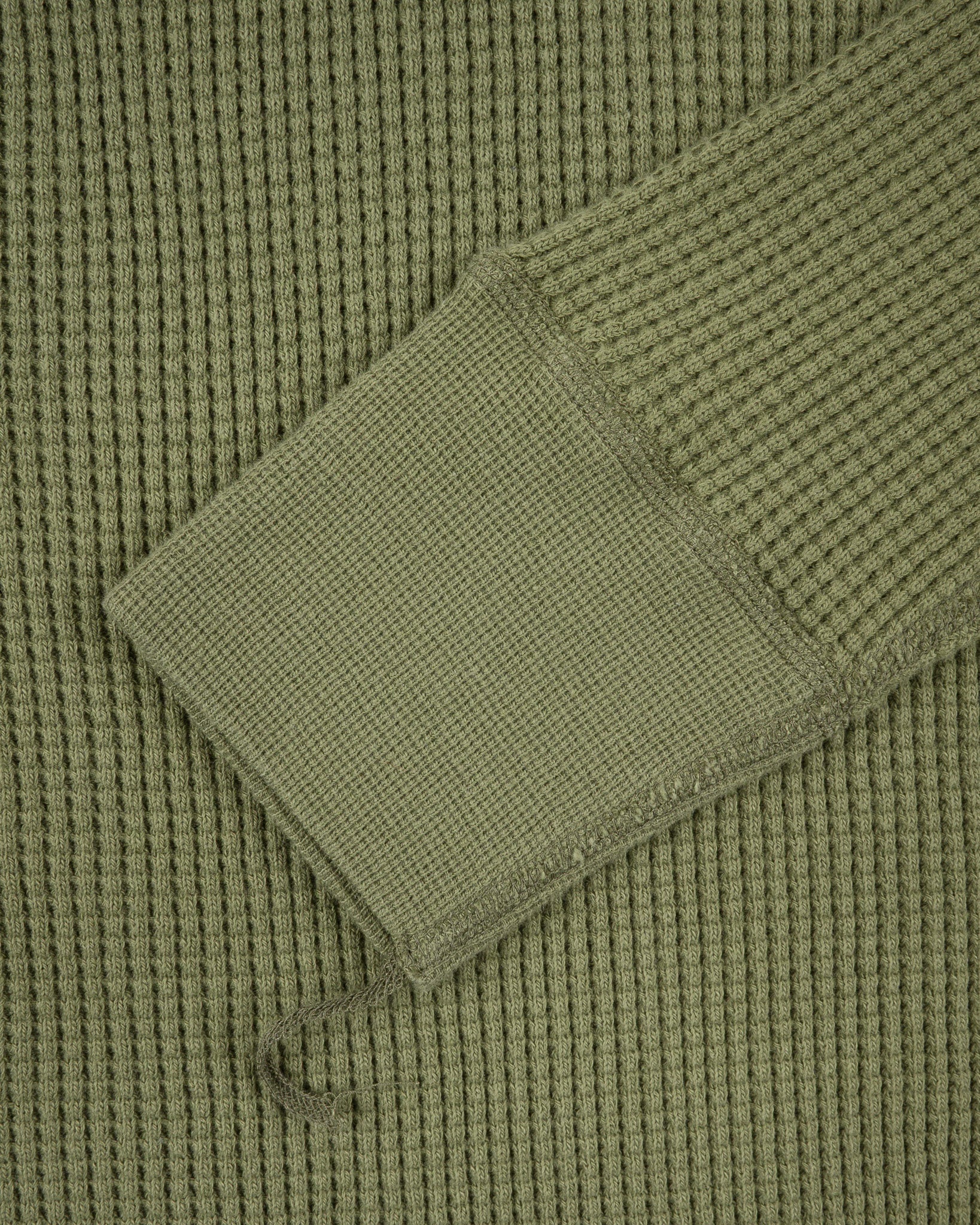 Iron Heart IHTL-1301-OLV Waffle Knit Thermal - Olive