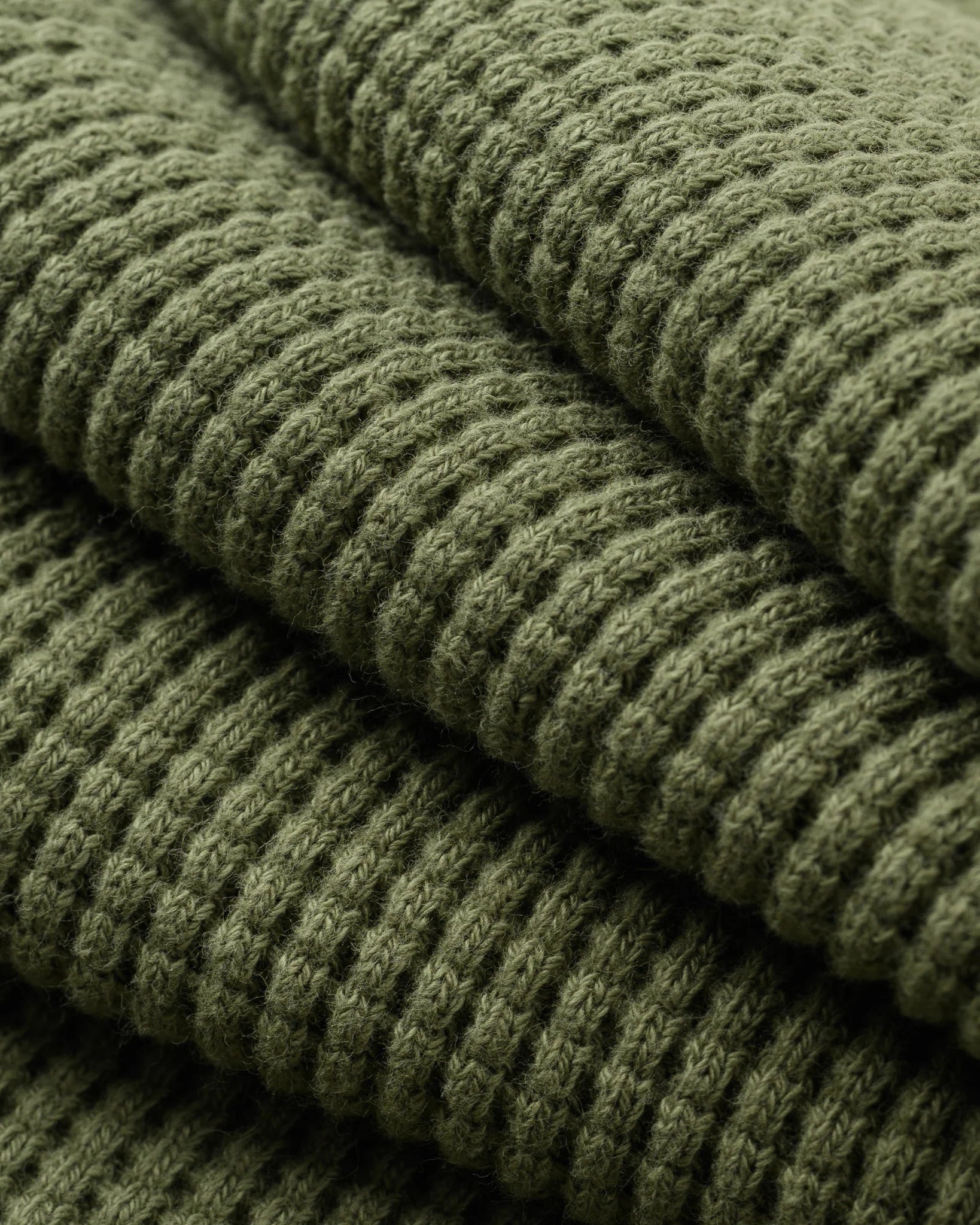 Iron Heart IHTL-1301-OLV Waffle Knit Thermal - Olive