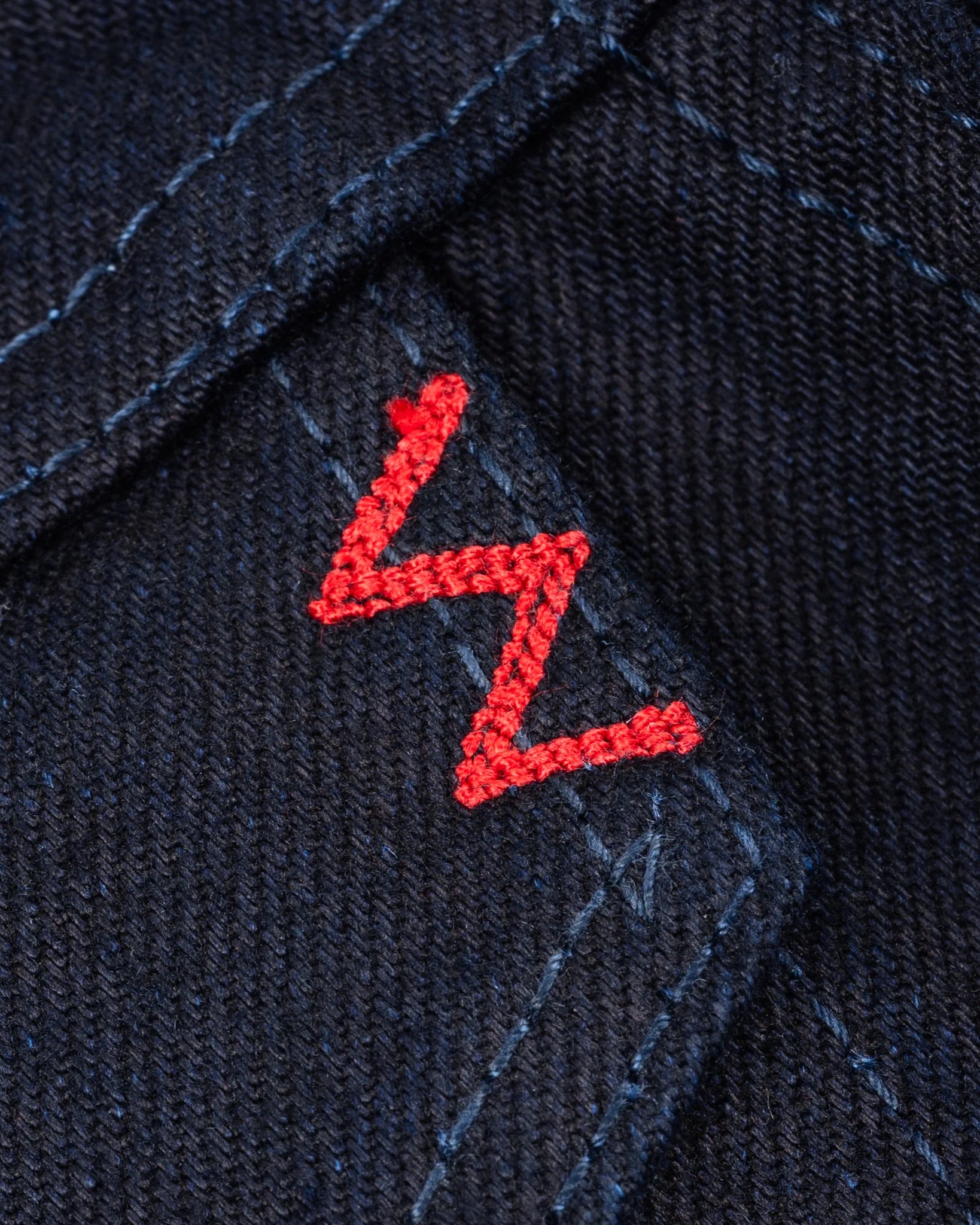 Iron Heart IH-526J-142ib 14oz Selvedge Denim Modified Type III Jacket - Indigo/Black