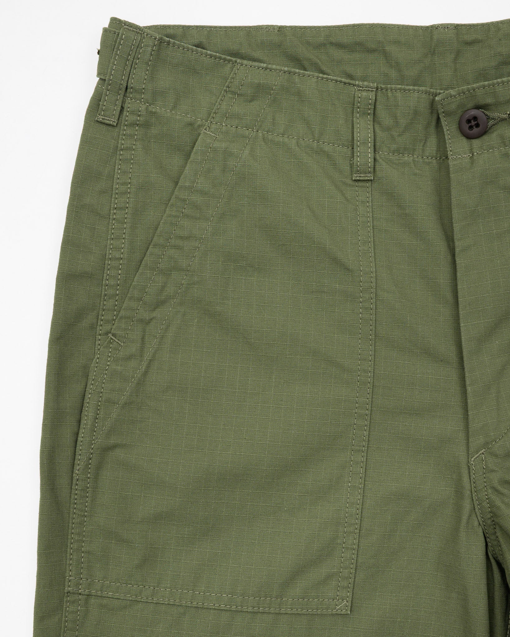Iron Heart IH-747-GRN 8oz Ripstop Baker Pants - Army Green