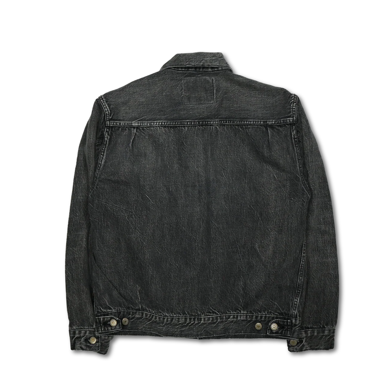 Fullcount 2102BKHW Type 2 Black Denim Jacket - Dartford