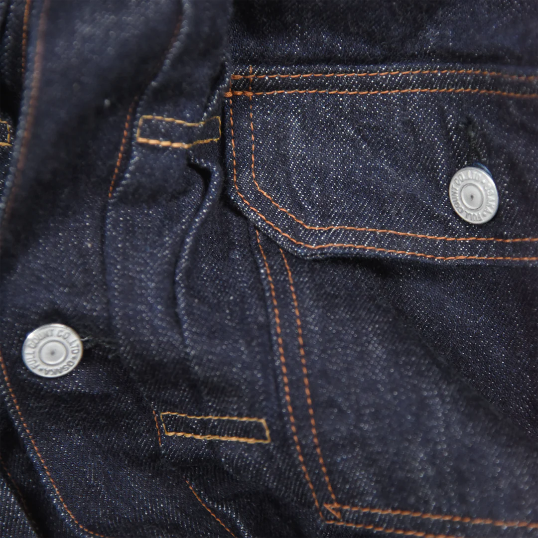Fullcount 2102SS Type 2 Denim Jacket - 11.5oz Super Smooth Denim