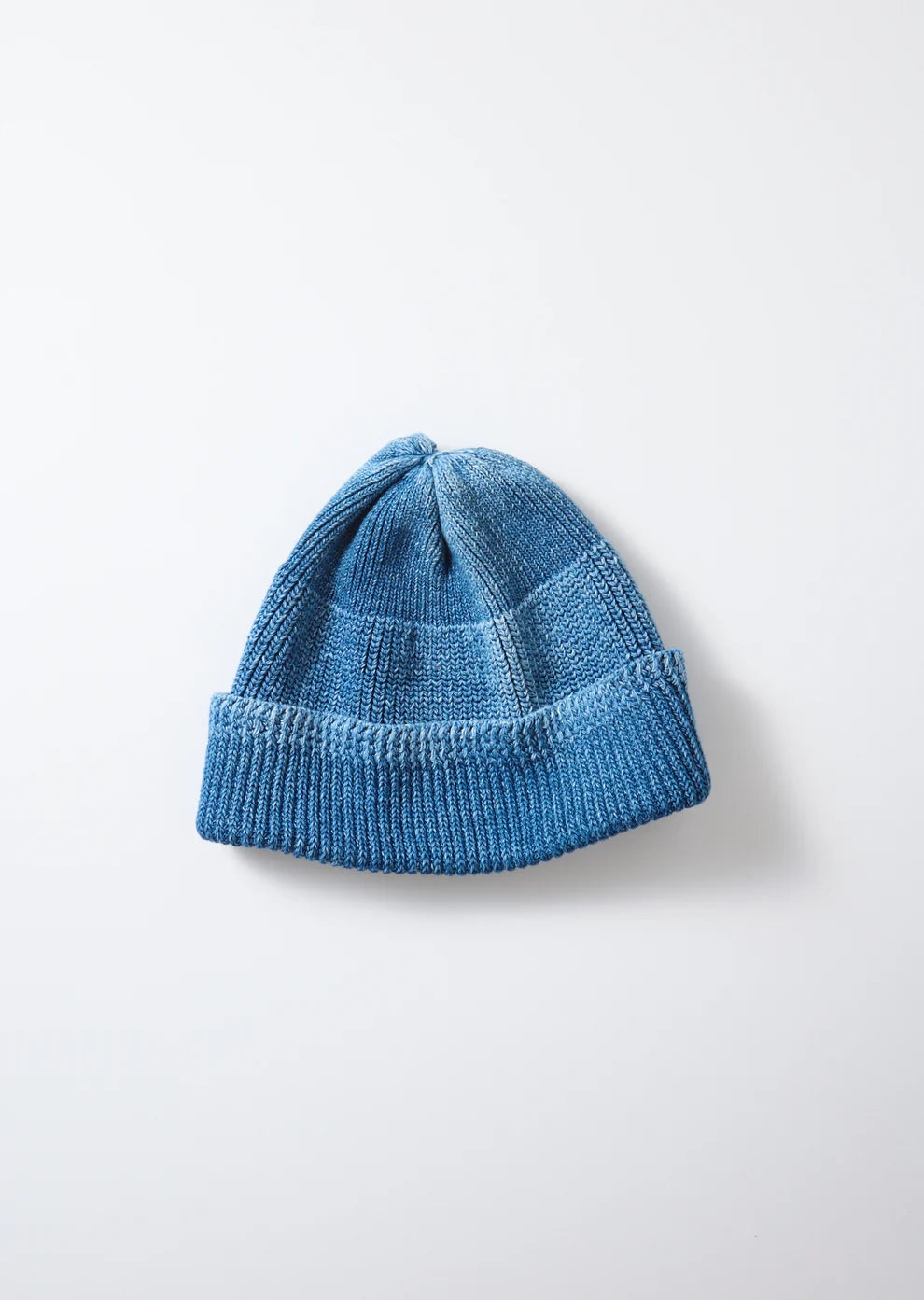 ROTOTO Indigo Watch Cap - Light Indigo