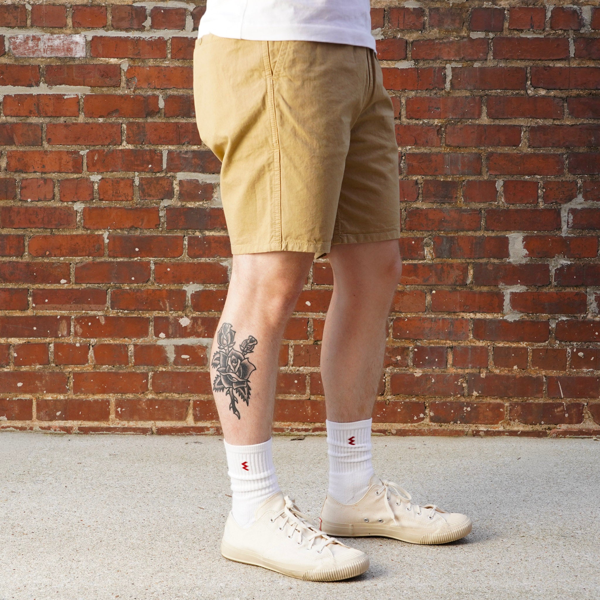 Iron Heart IH-729-KHA Cotton Easy Shorts - Khaki