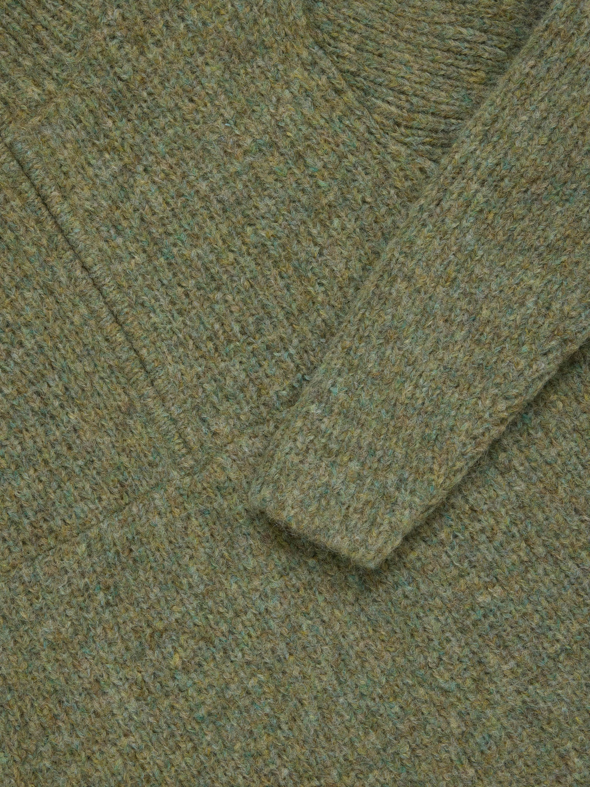 3sixteen Half Zip Knit - Marled Sage