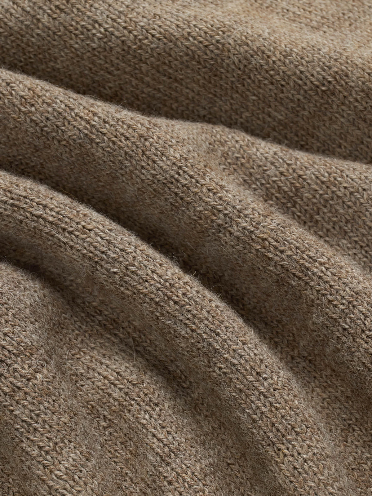 3sixteen Roll Neck Sweater - Sandstone Baby Alpaca