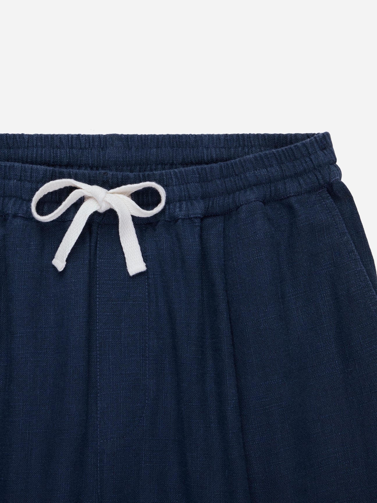 3sixteen Drawstring Short - Navy Linen