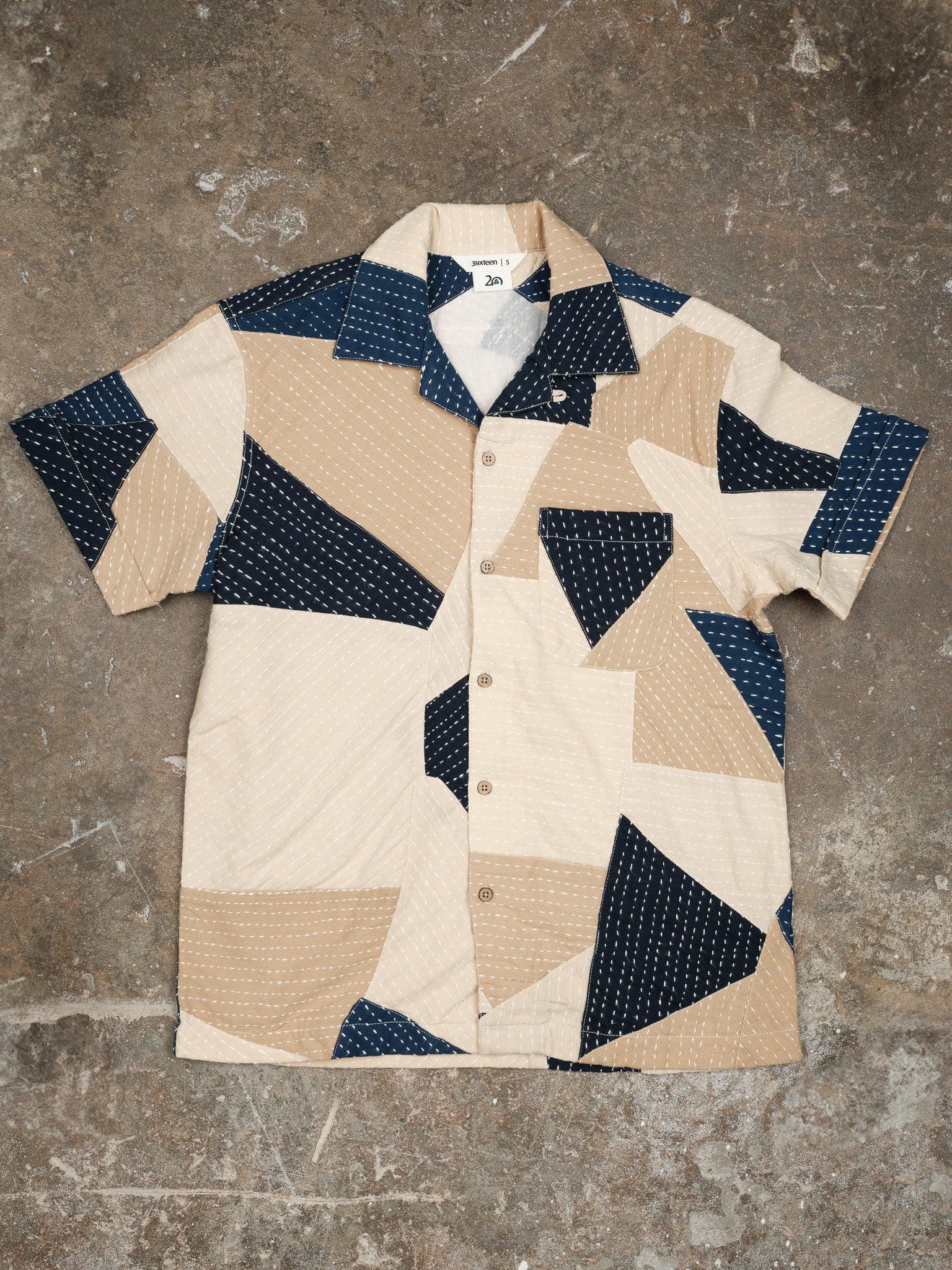 20yr Anniversary Vacation Shirt - Patchwork Kantha - Guilty Party