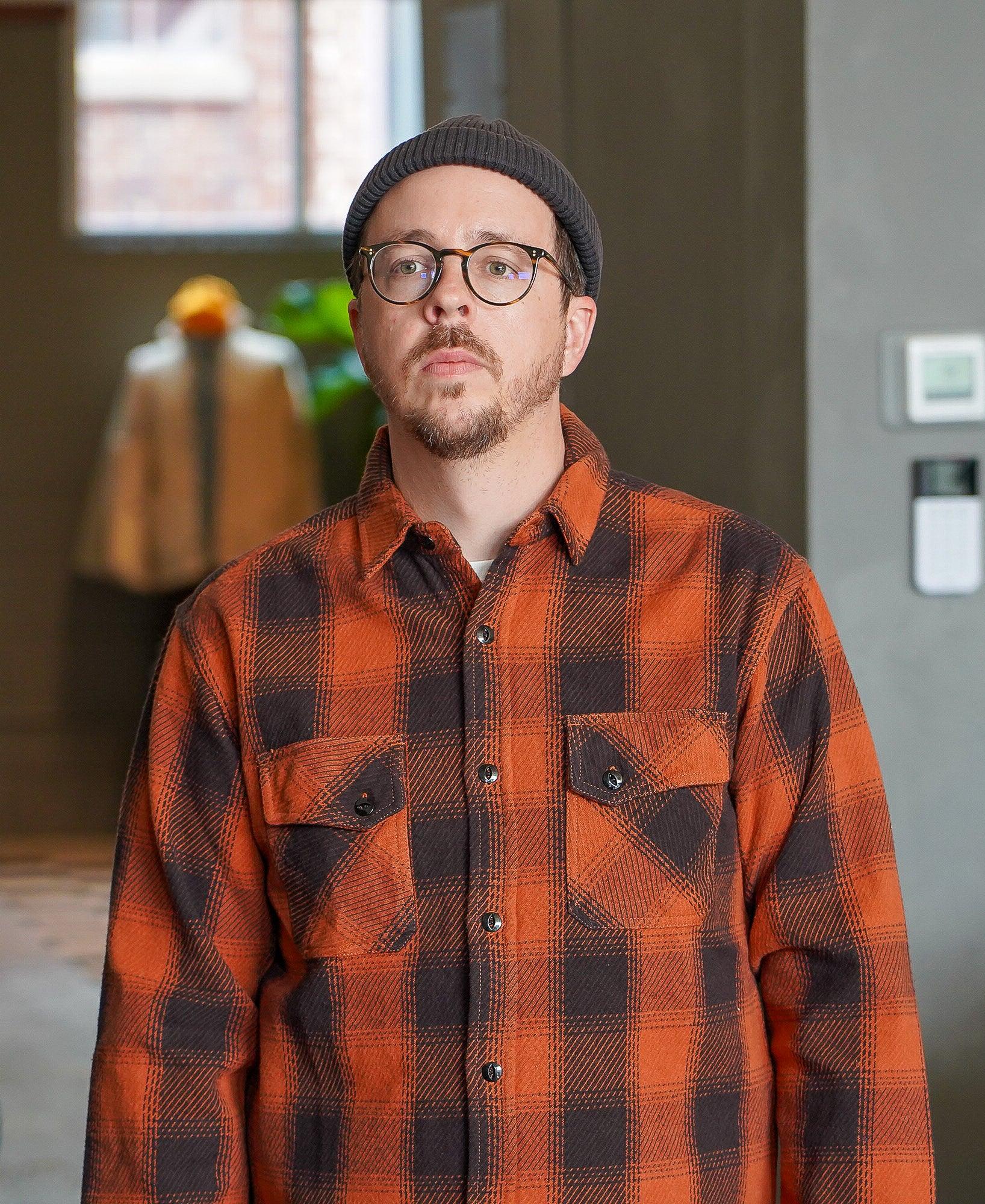 Rust Color Flannel Last Rites Collection