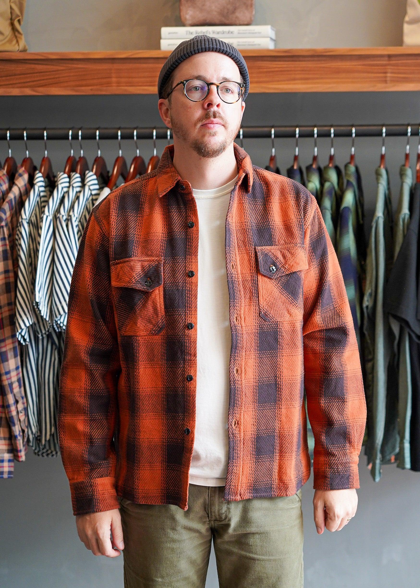Rust Color Flannel Last Rites Collection