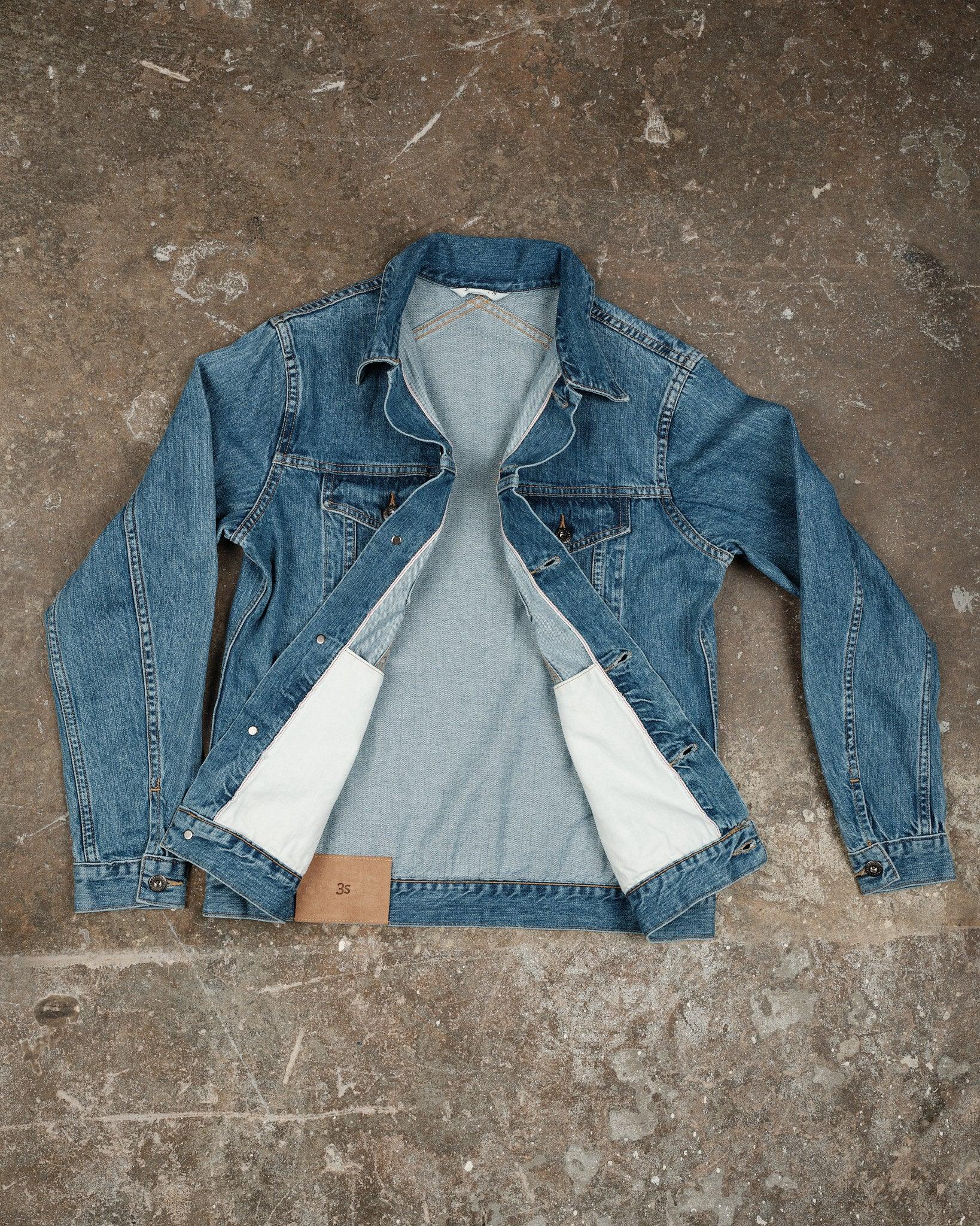 Type 3s Denim Jacket - Washed 101x - Guilty Party