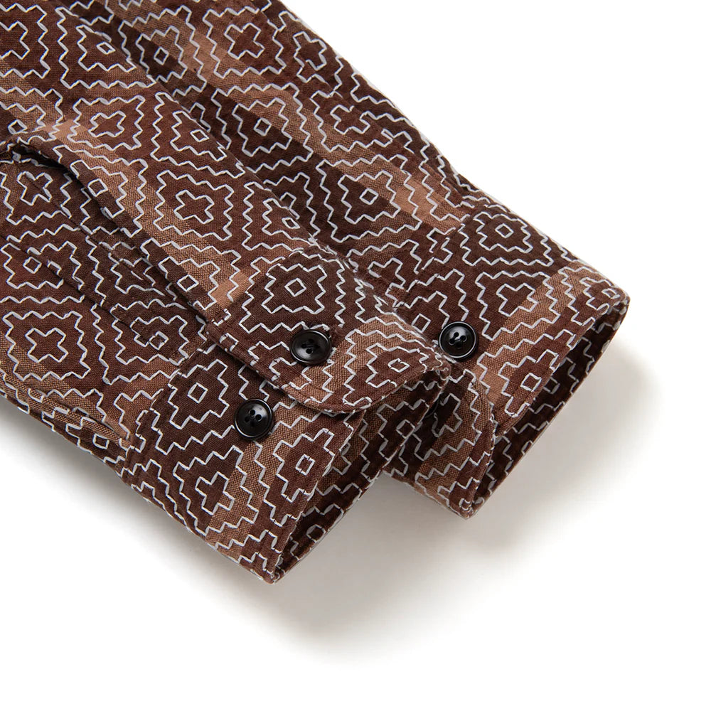 Studio D'Artisan 5726 Persimmon Tannin Work Shirt