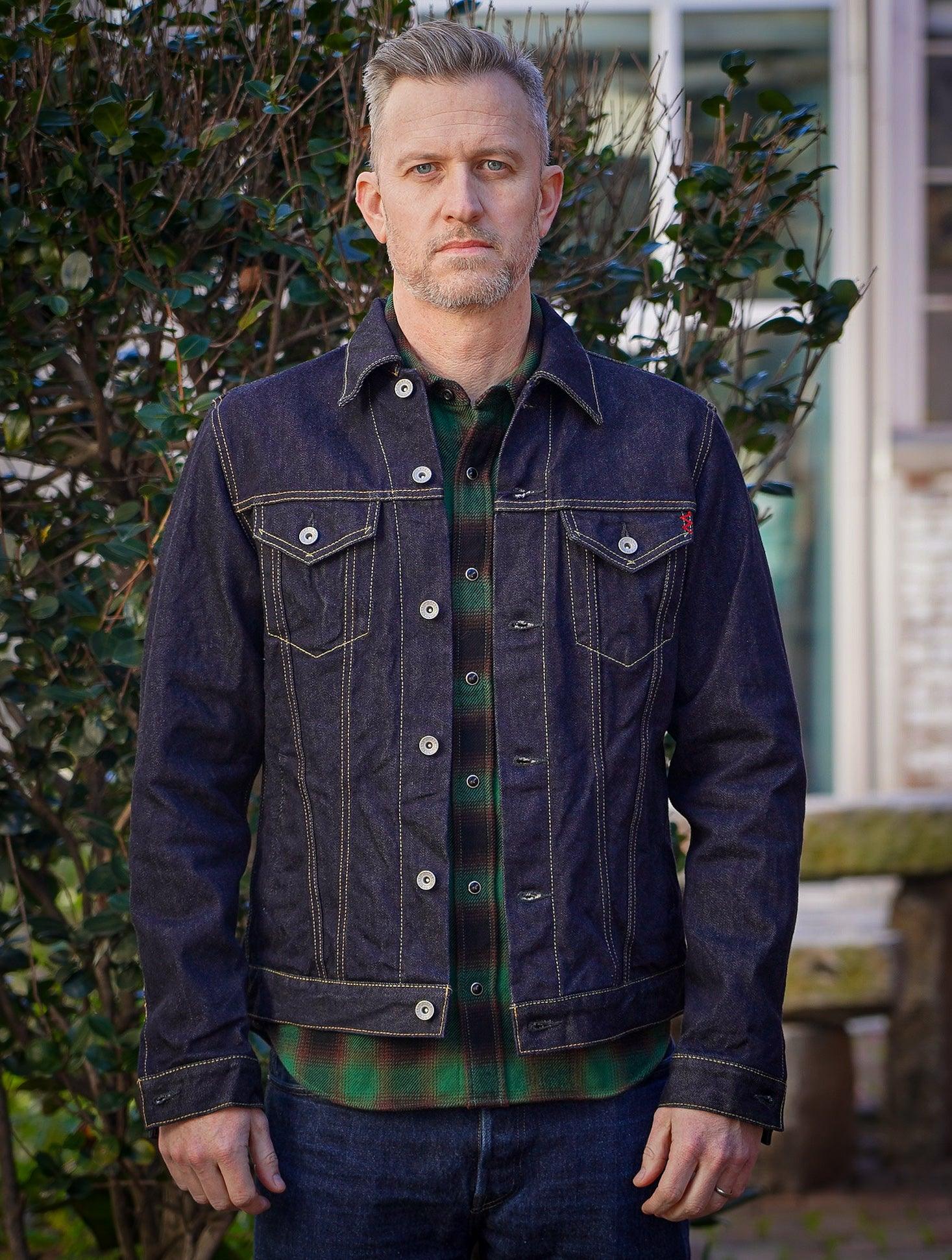Iron Heart IH-526J-142 14oz Selvedge Denim Modified Type III Jacket - Indigo - Guilty Party