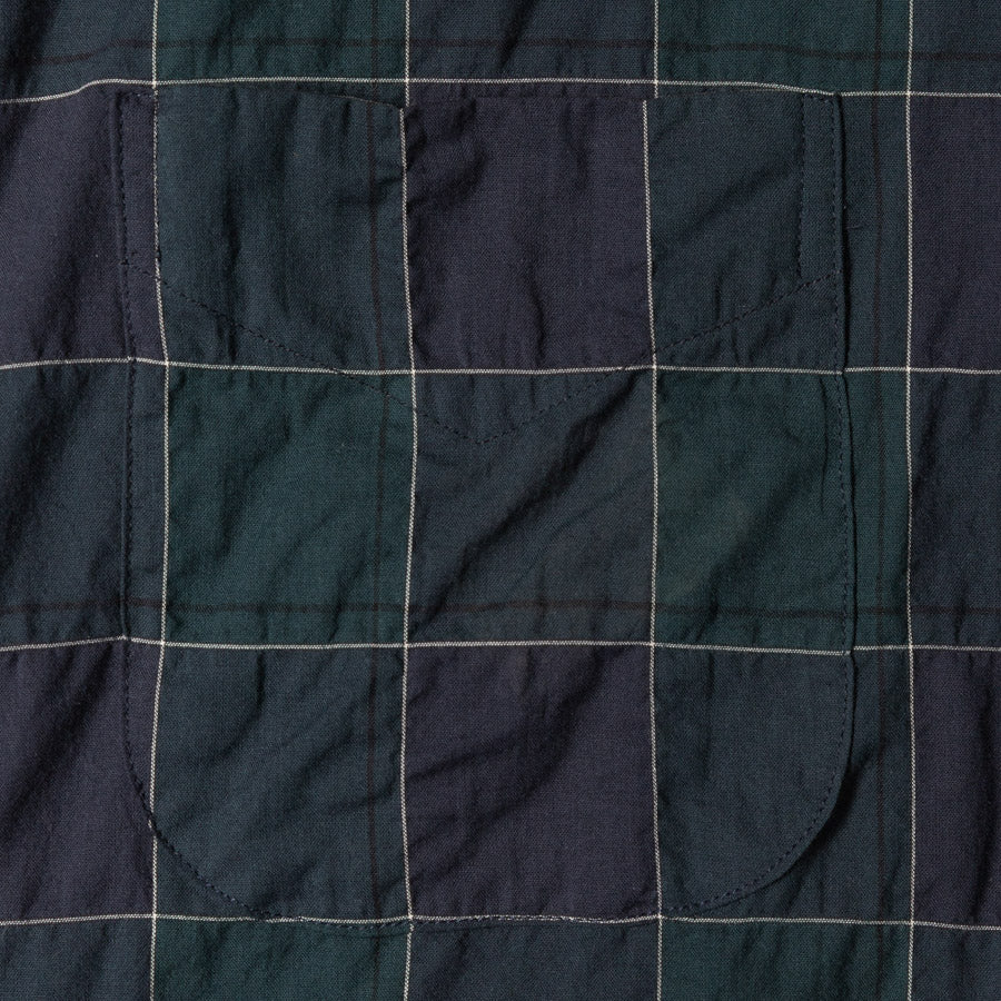 Gitman Vintage Checked Organic Cotton Shirt - Navy