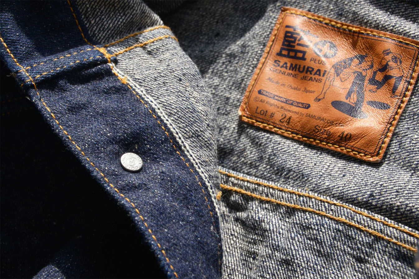 Samurai S101AX AI Plus Type WWII in Cowboy Style - Indigo