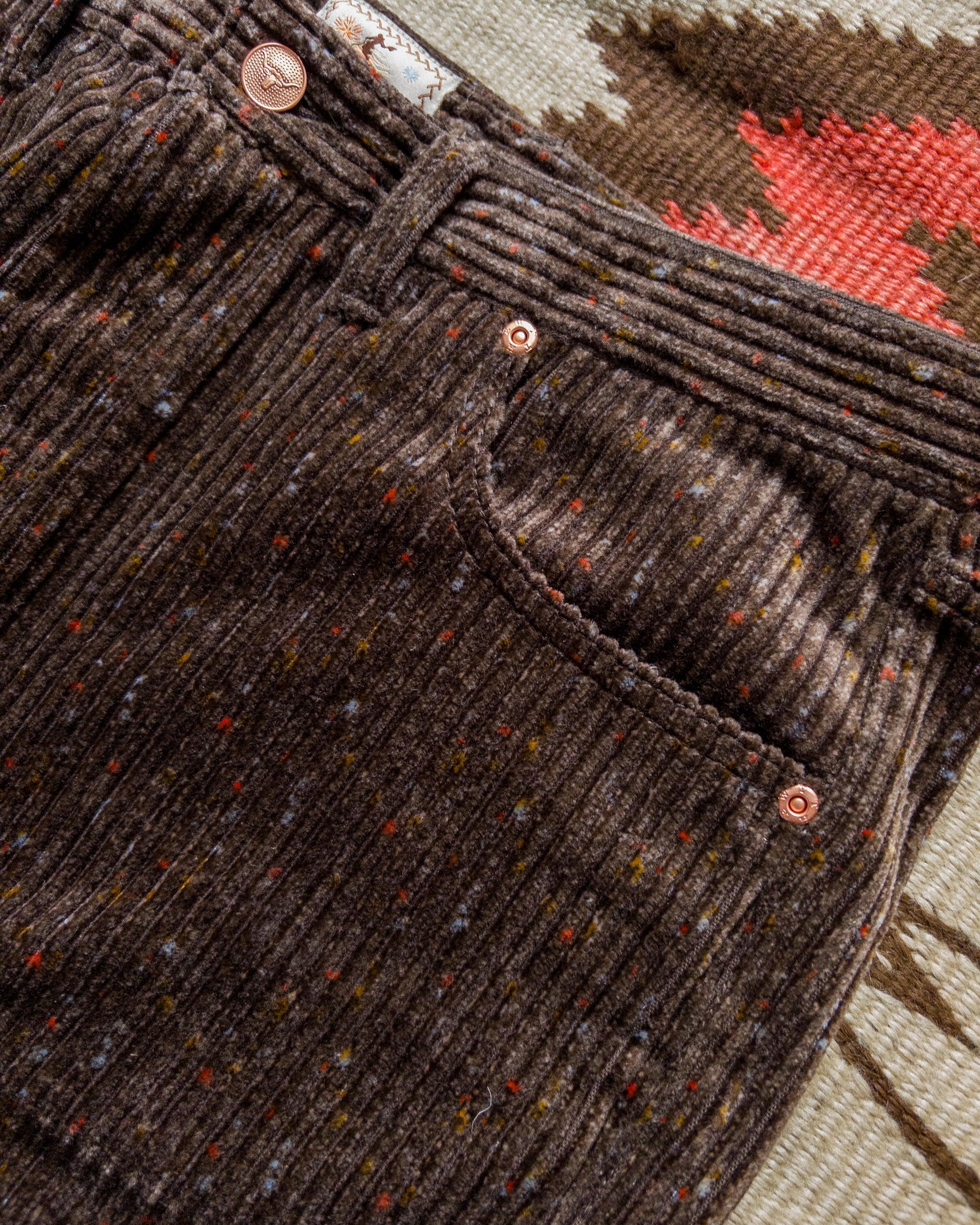 Wythe Donegal Corduroy 5 Pocket Pant - Rustic Brown