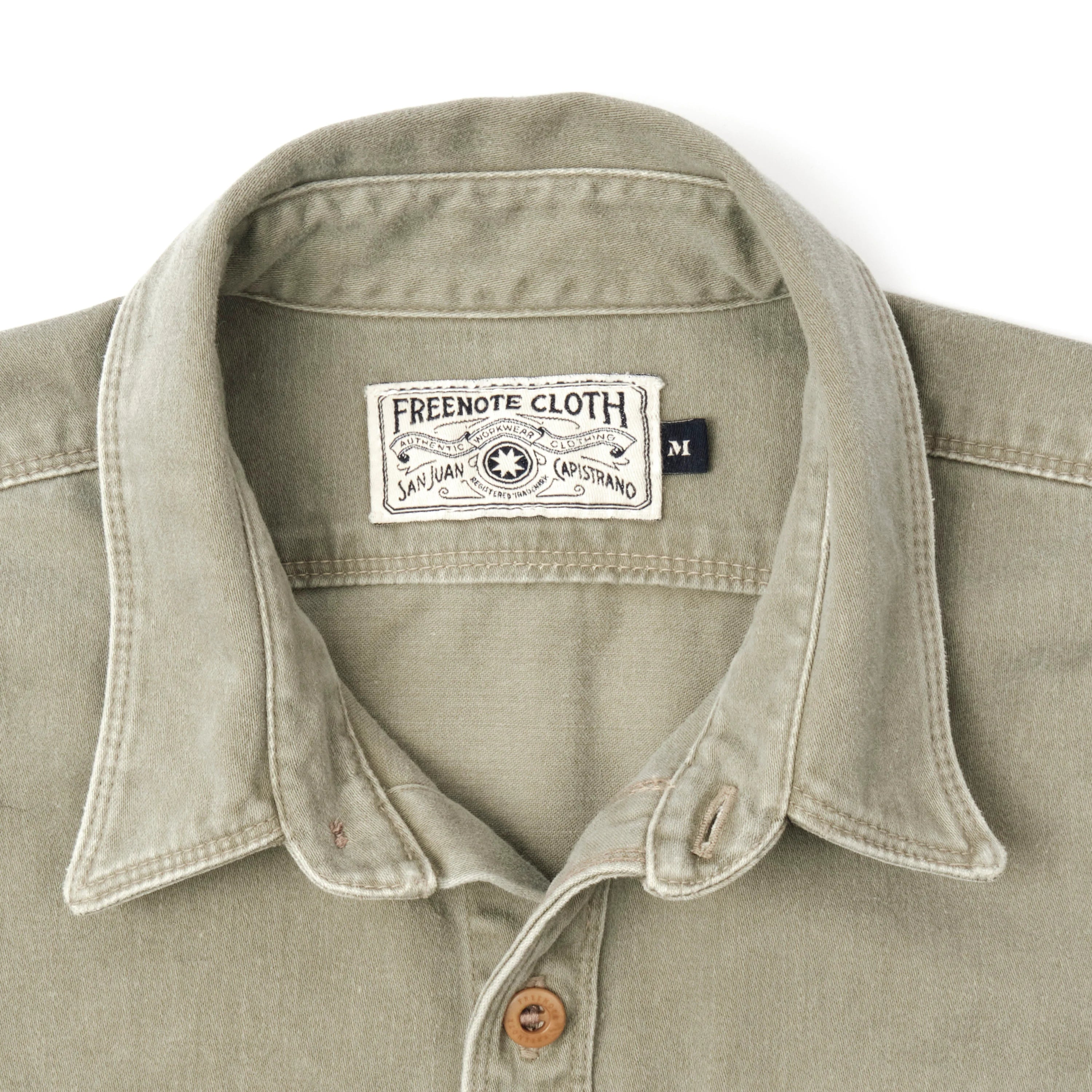 Freenote Cloth Utility Shirt - Olive