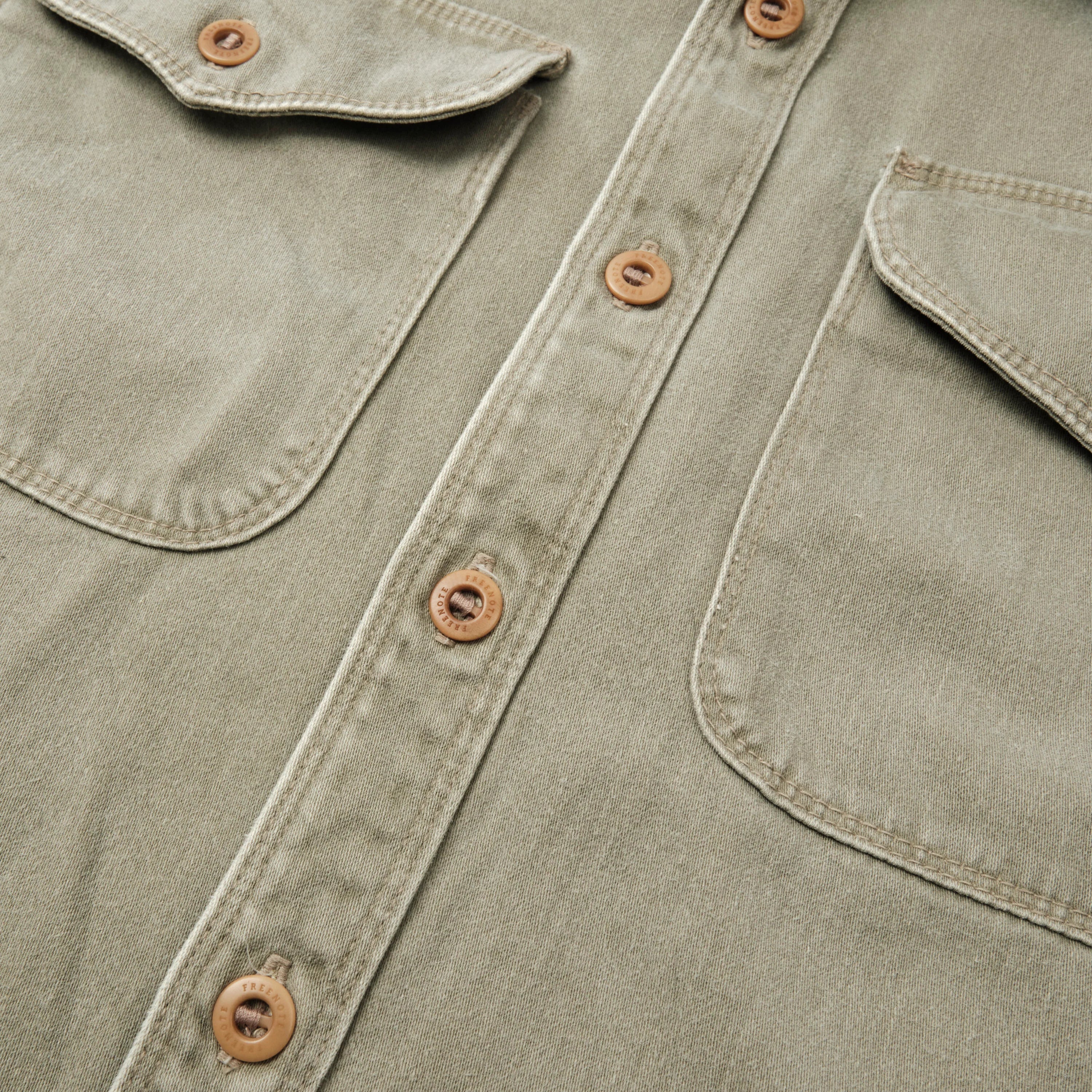 Freenote Cloth Utility Shirt - Olive