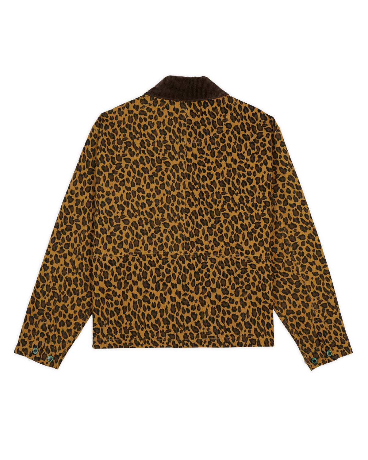 Brain Dead Cropped Chore Jacket - Leopard