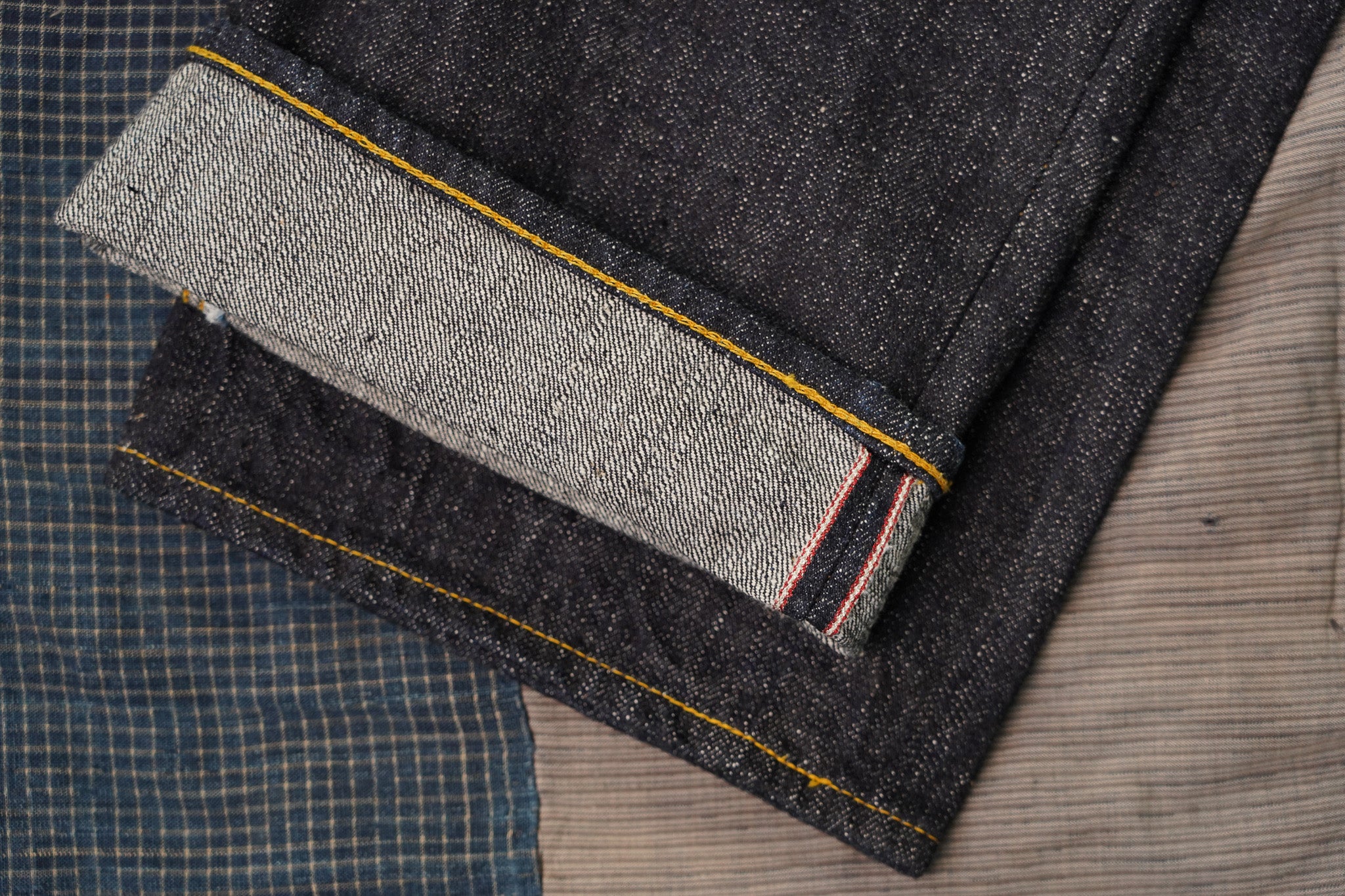 Samurai S3100VX 17oz "Bushido" Zero+ High Rise Wide Straight Jeans - One Washed