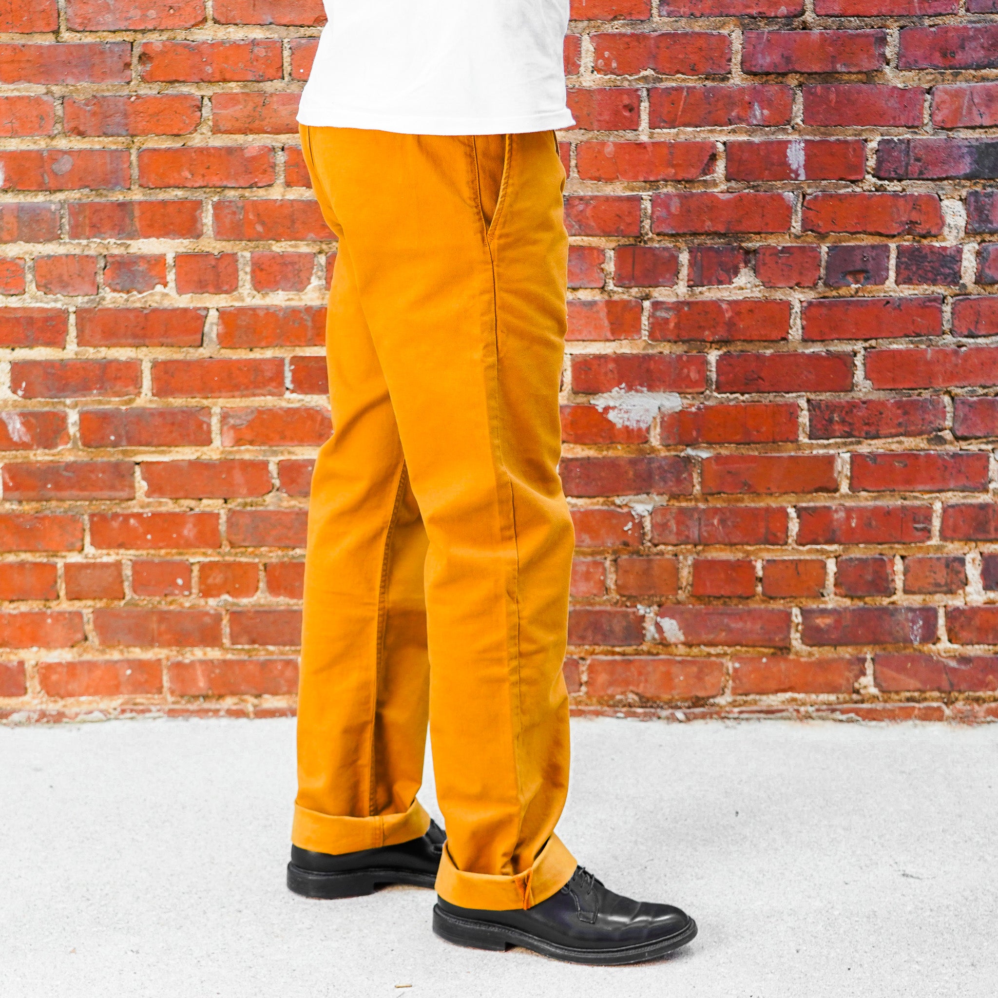 Freenote Cloth Deck Pant Straight Fit - Khaki