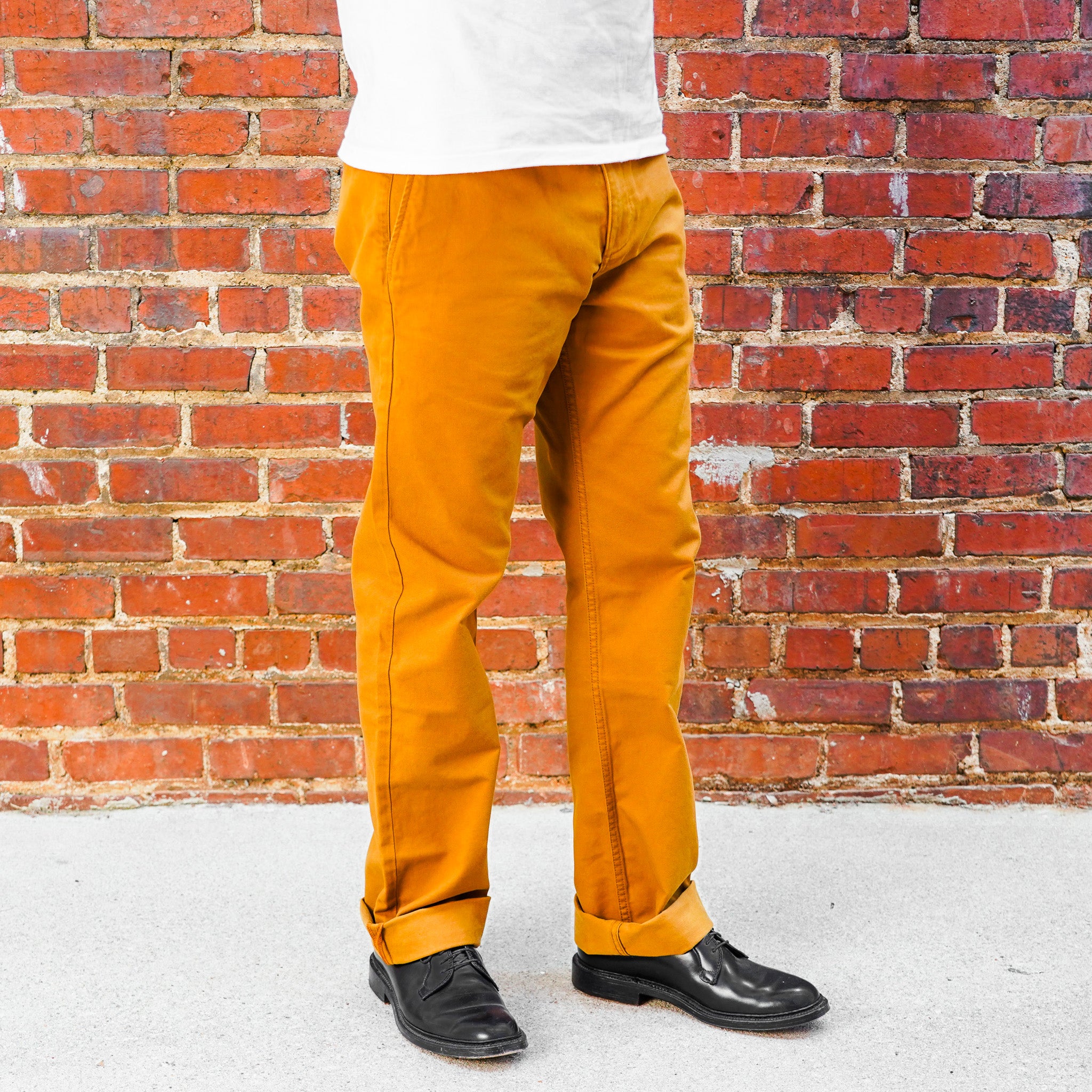 Freenote Cloth Deck Pant Straight Fit - Khaki