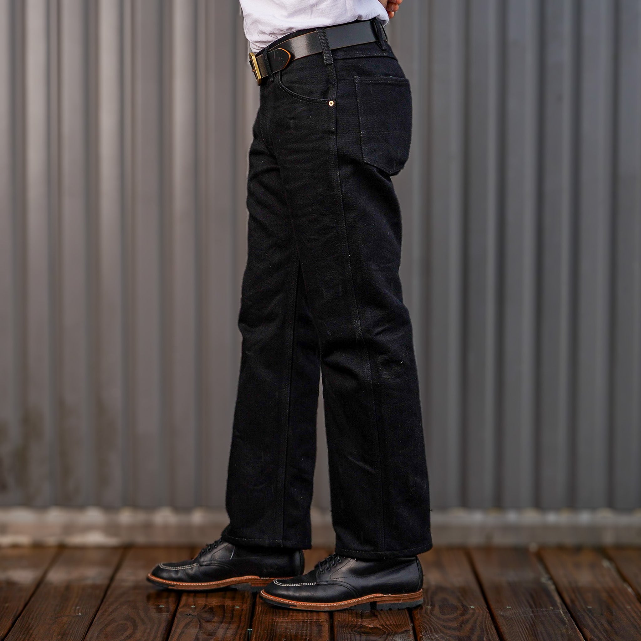 Iron Heart IH-829-BLK 21oz Serge Work Pants - Black – Guilty