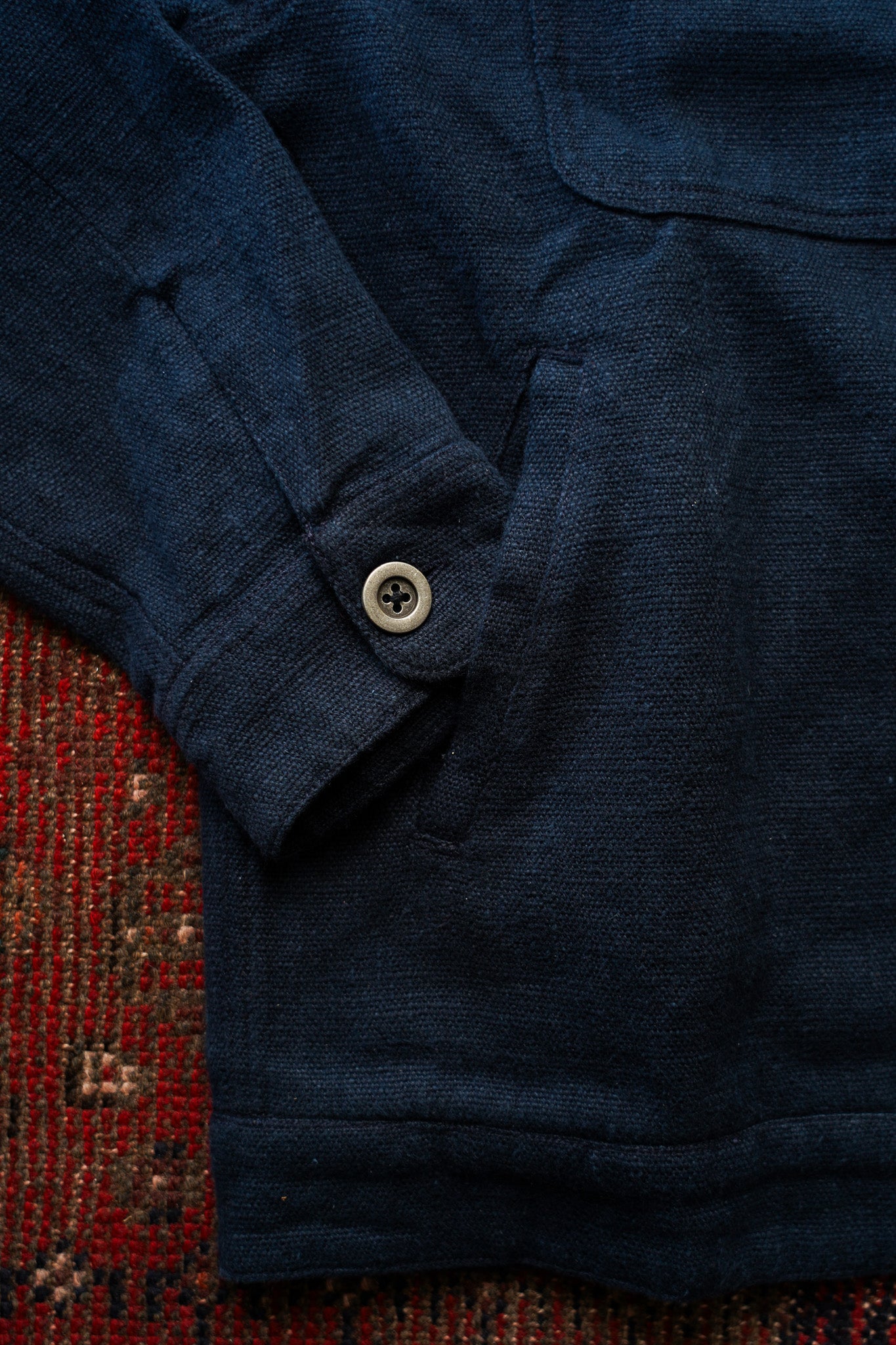 3sixteen Mechanic Jacket - Midnight Cotton/Linen