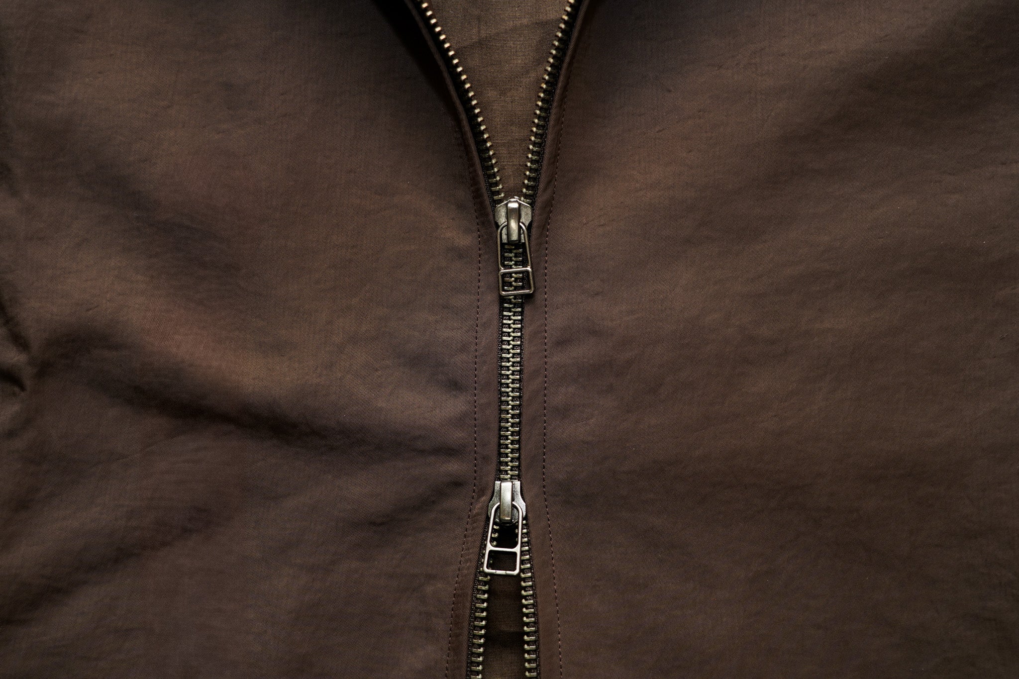 3sixteen Club Jacket - Brown Wrinkle Nylon