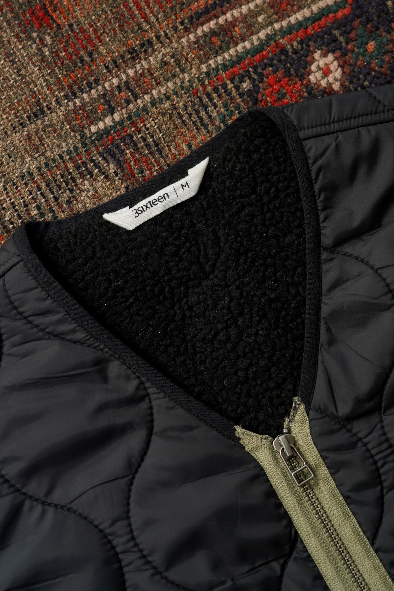 3sixteen Zip Vest - Black Mil-Spec