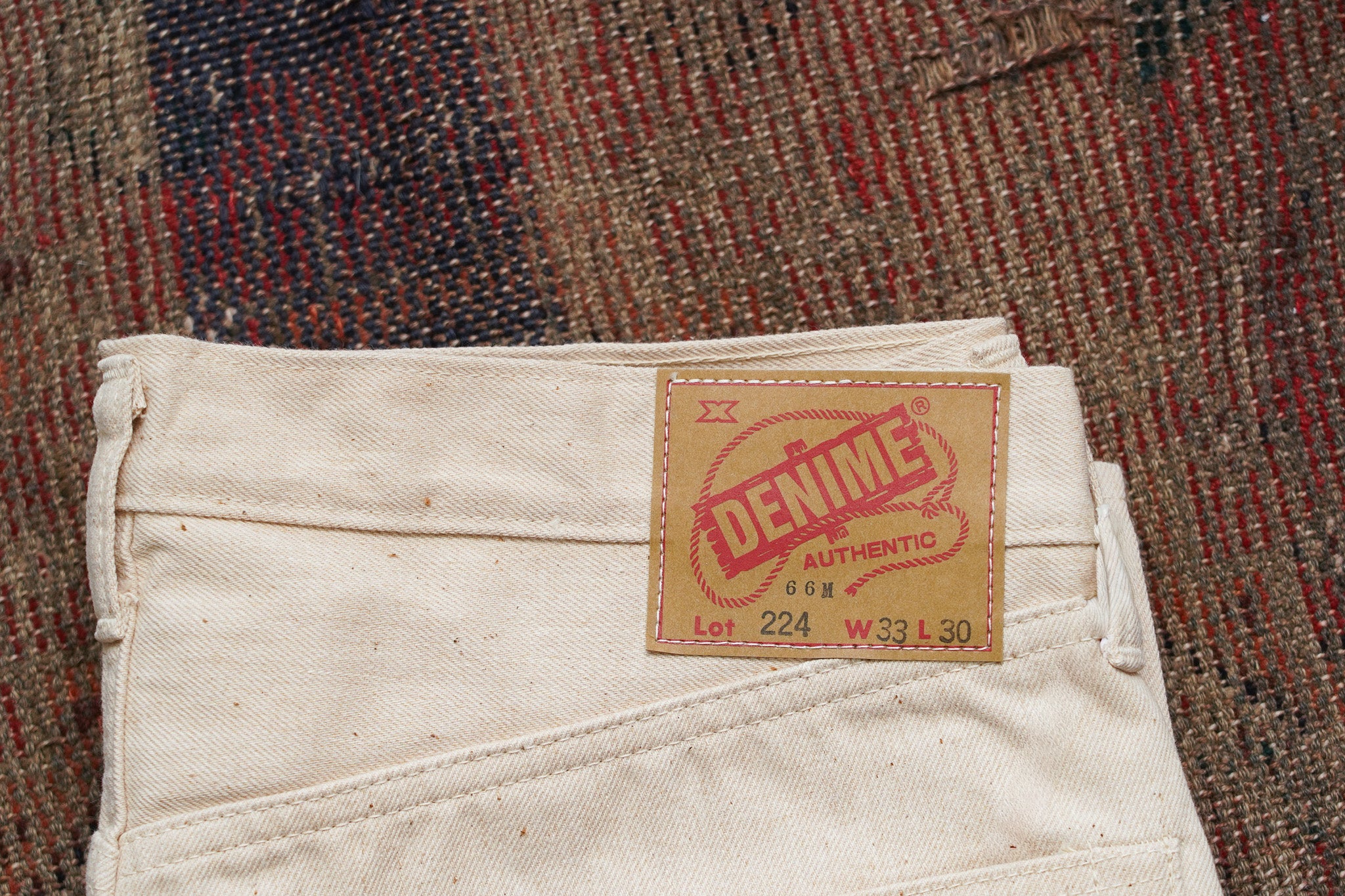 Denime Lot 224-66M - Ecru - One Wash
