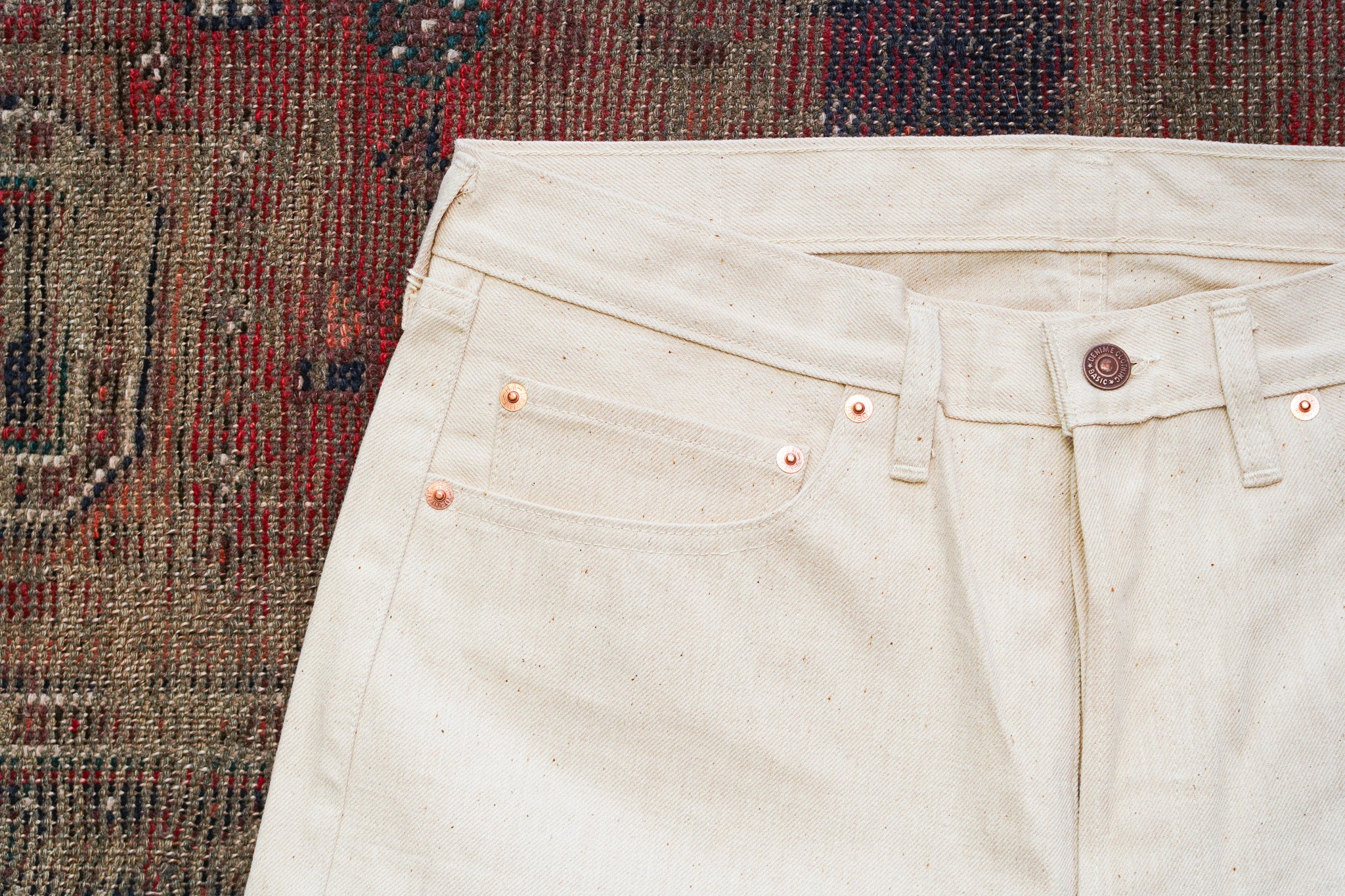 Denime Lot 224-66M - Ecru - One Wash