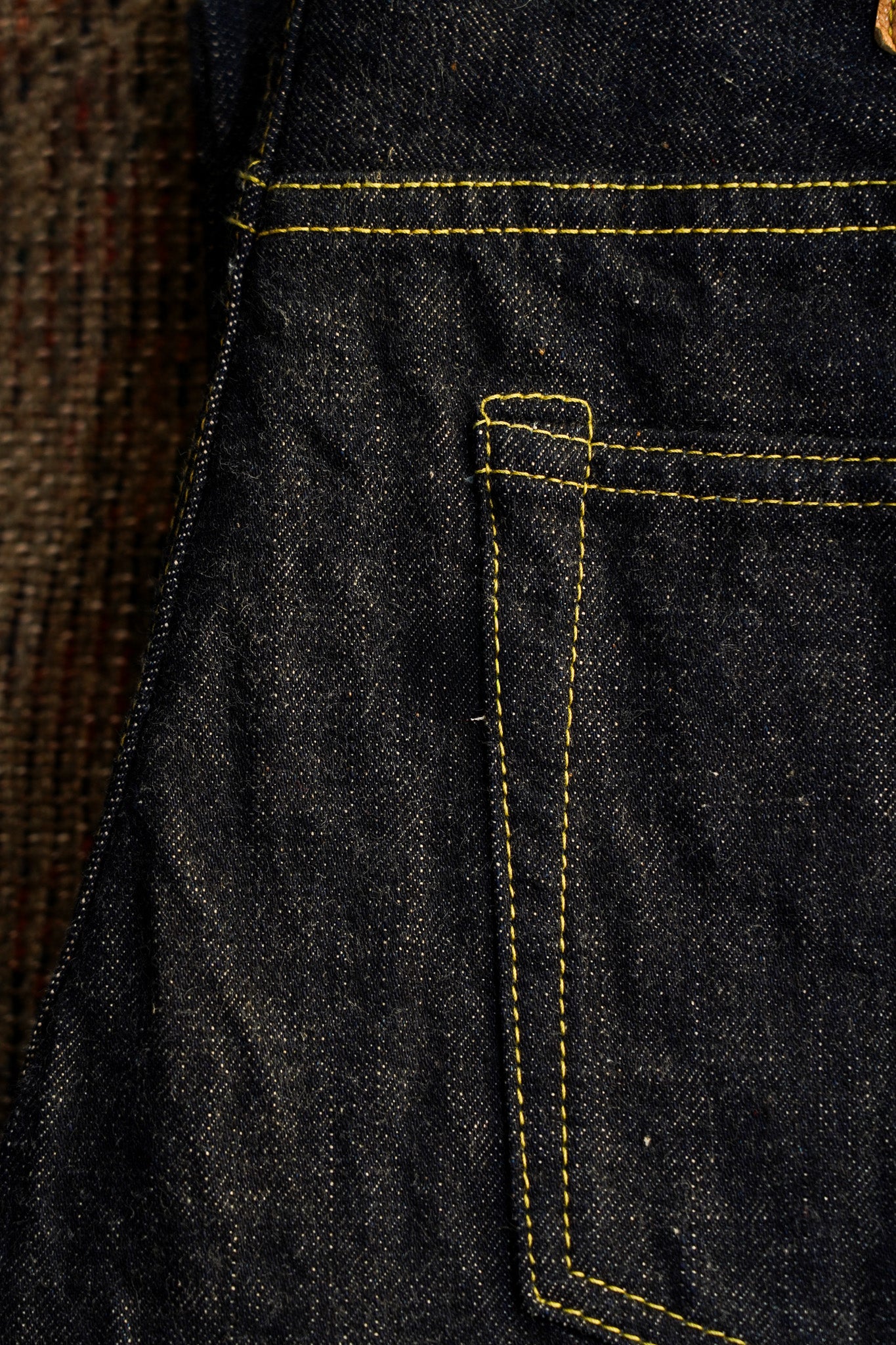 UES 400-WWII Model Indigo Selvedge Denim - One Washed