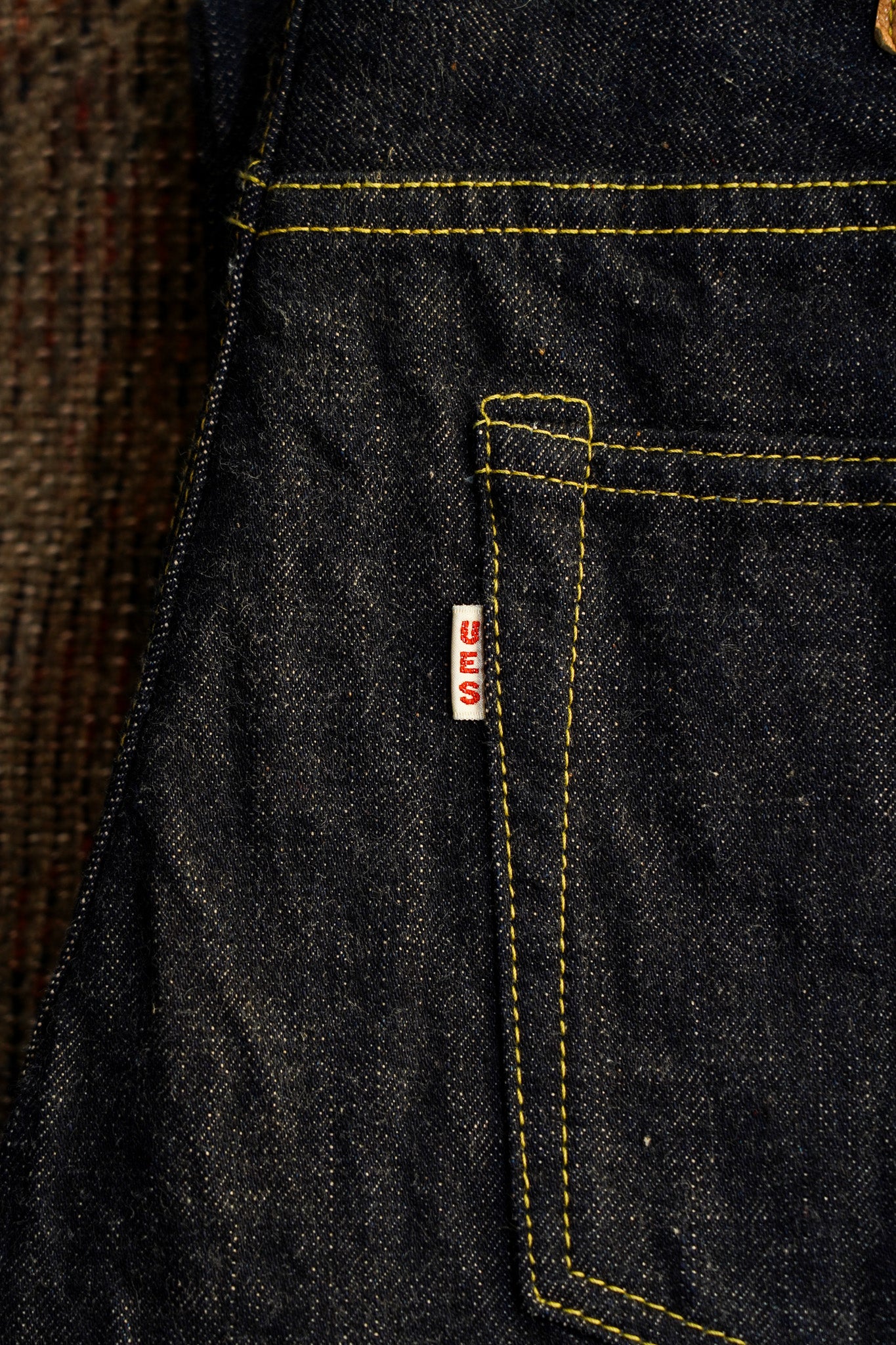UES 400-WWII Model Indigo Selvedge Denim - One Washed