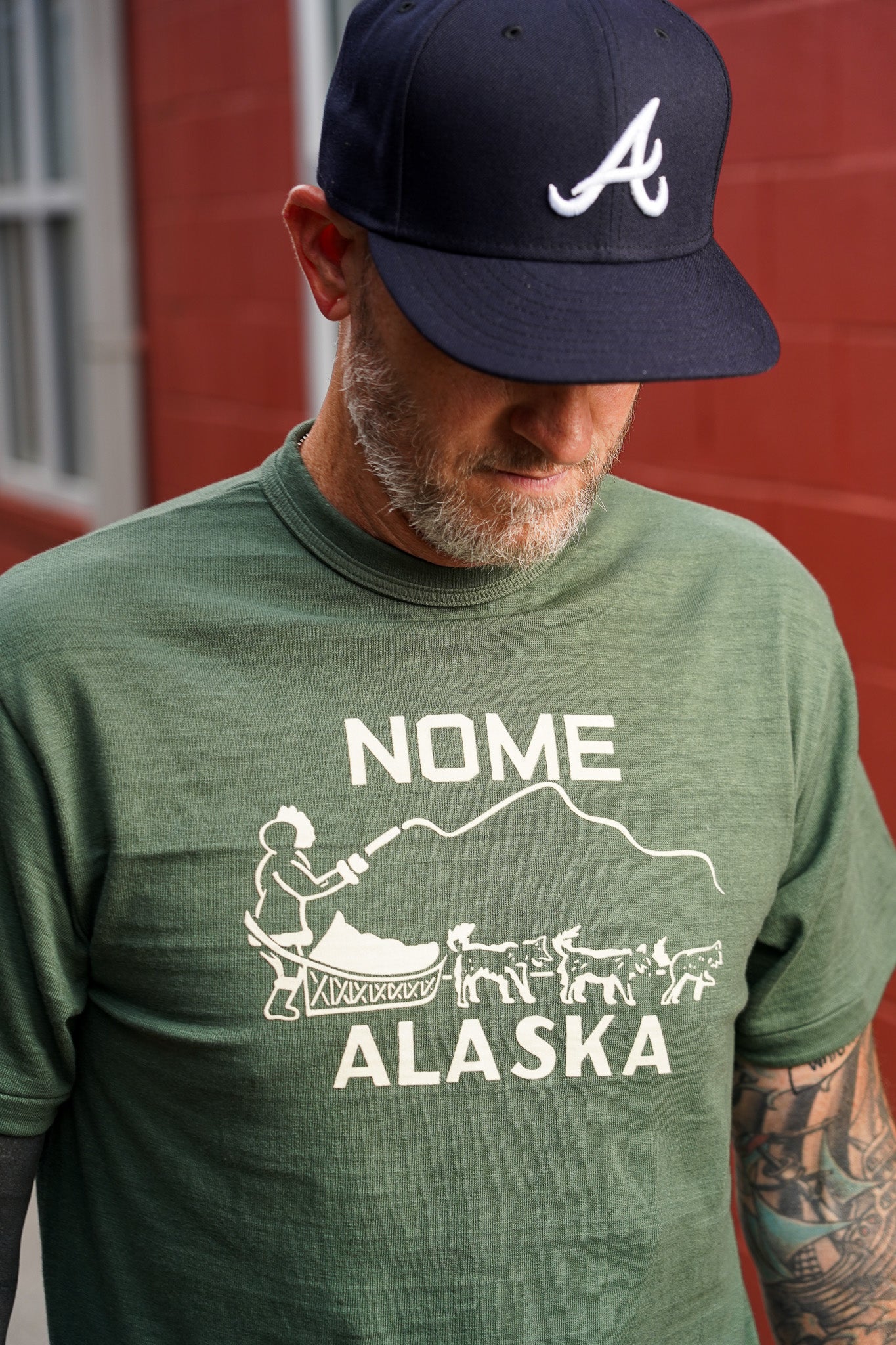 Warehouse 4601 "Nome" T-Shirt - Green