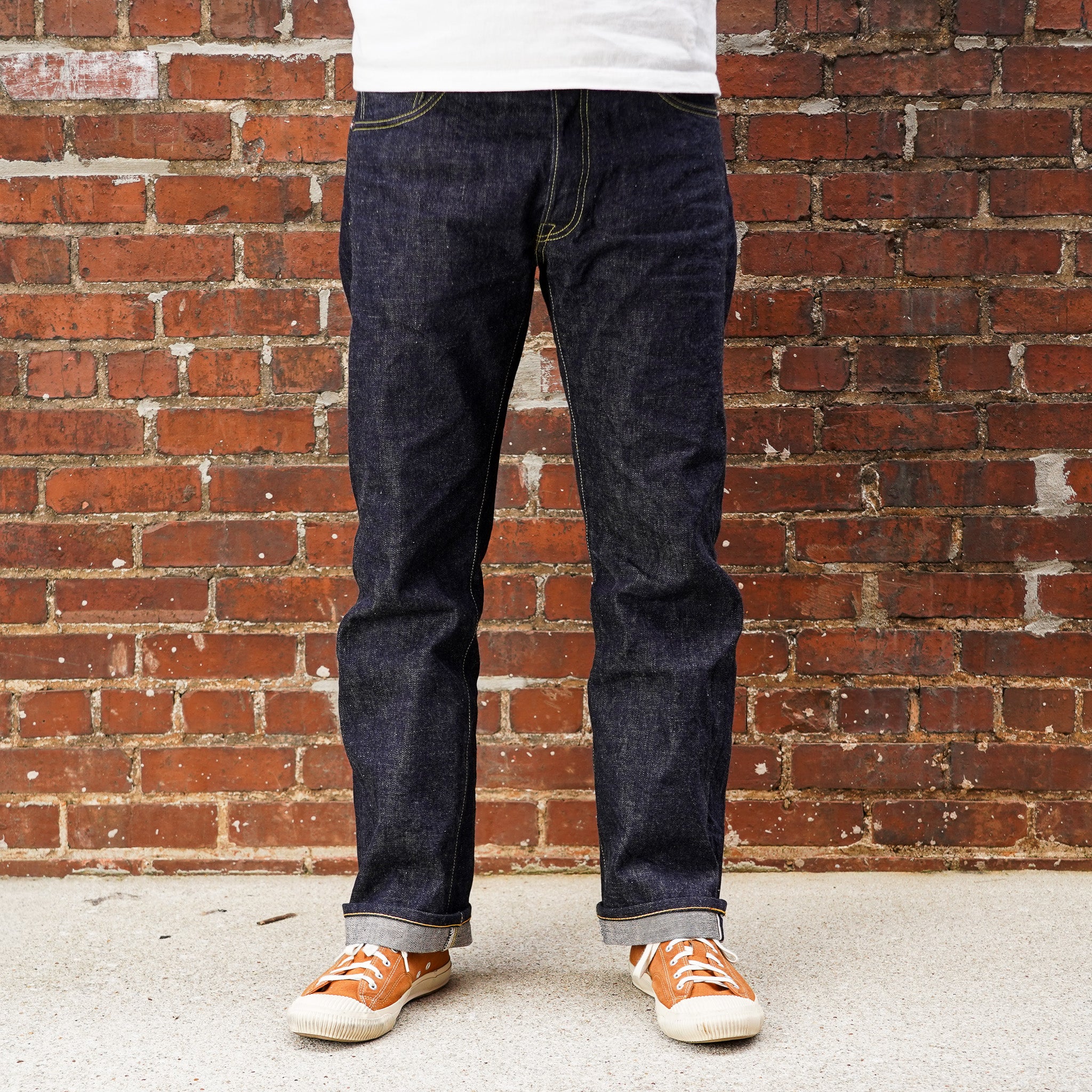 UES 400-WWII Model Indigo Selvedge Denim - One Washed