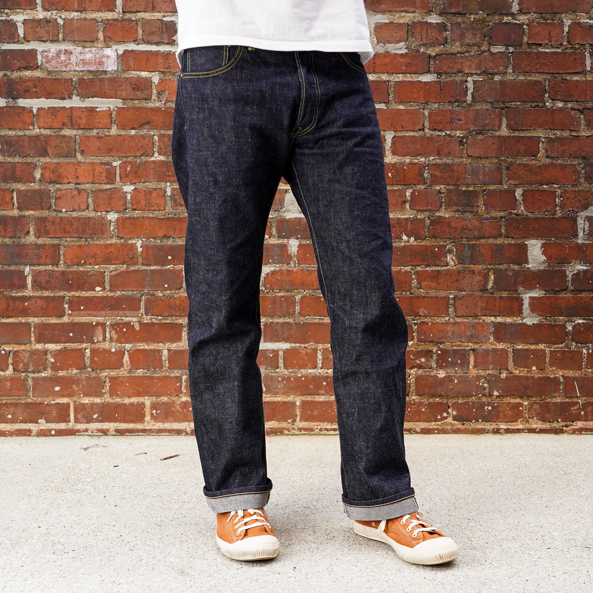 UES 400-WWII Model Indigo Selvedge Denim - One Washed