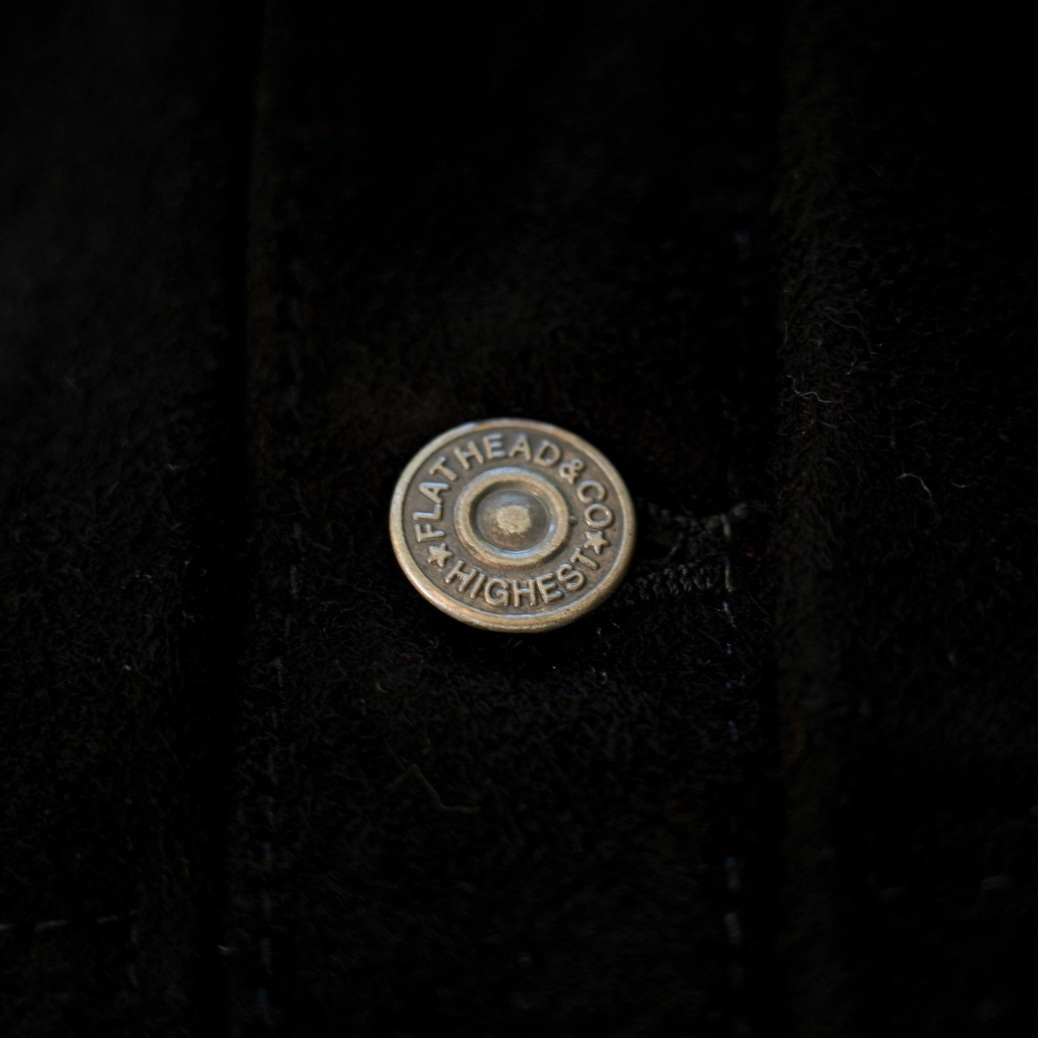 The Flat Head FN-LJ-DJ002B Deer Suede 1950's Type II Jacket - Black